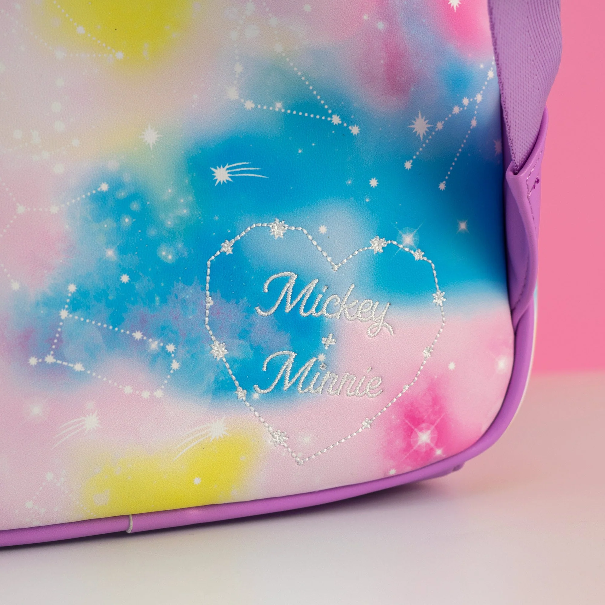 Loungefly x Disney Mickey and Minnie Mouse Constellation Kiss Mini Backpack - Image 5