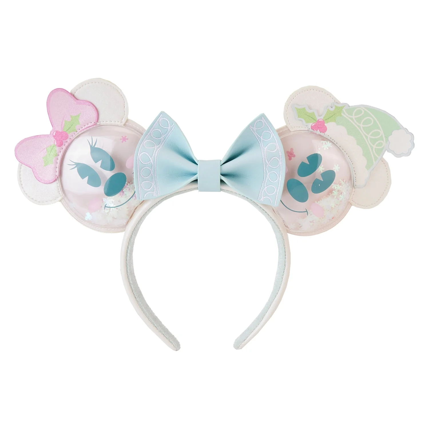 Loungefly x Disney Mickey and Minnie Pastel Snowman Headband - Image 2