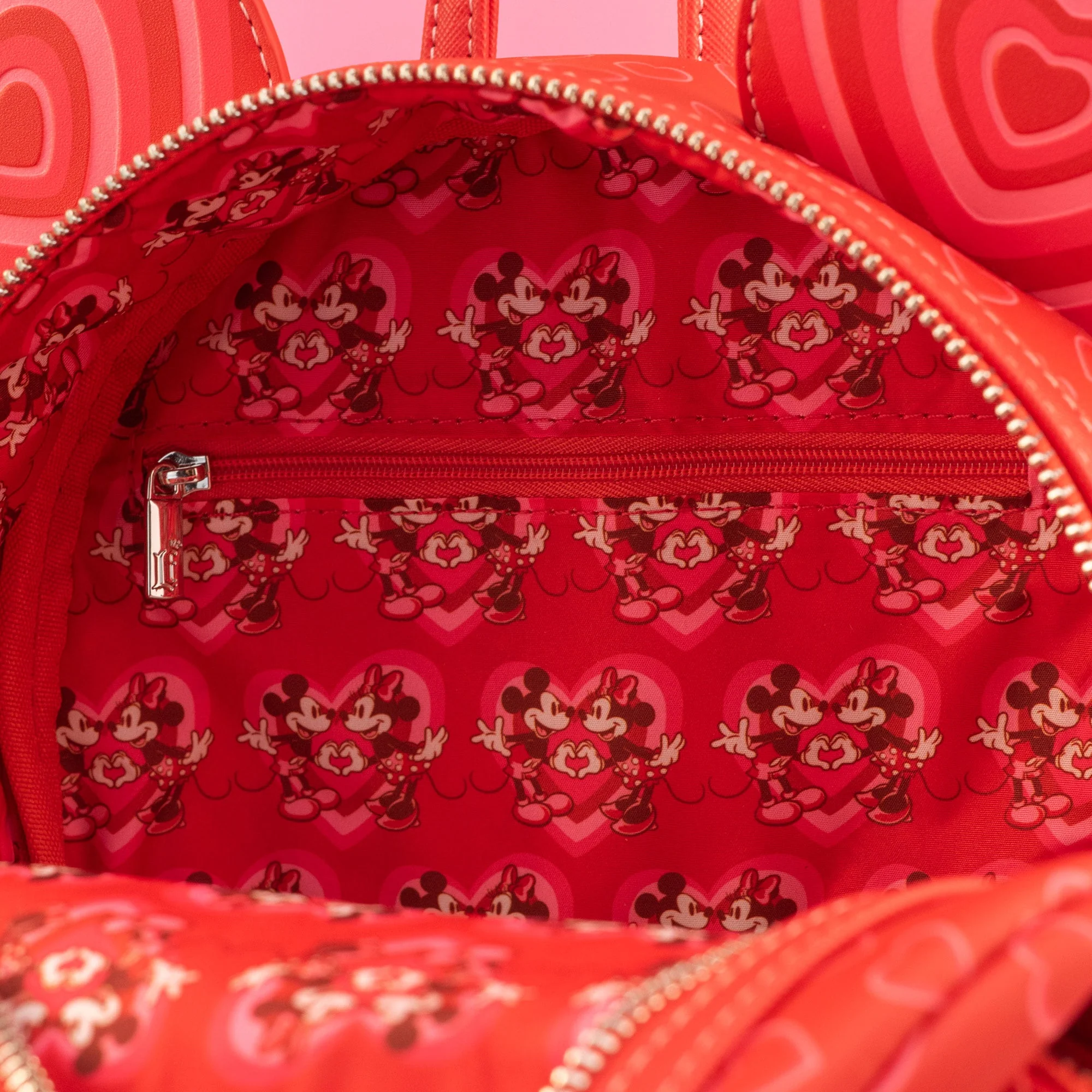 Loungefly x Disney Mickey and Minnie Valentines Day Mini Backpack - Image 10