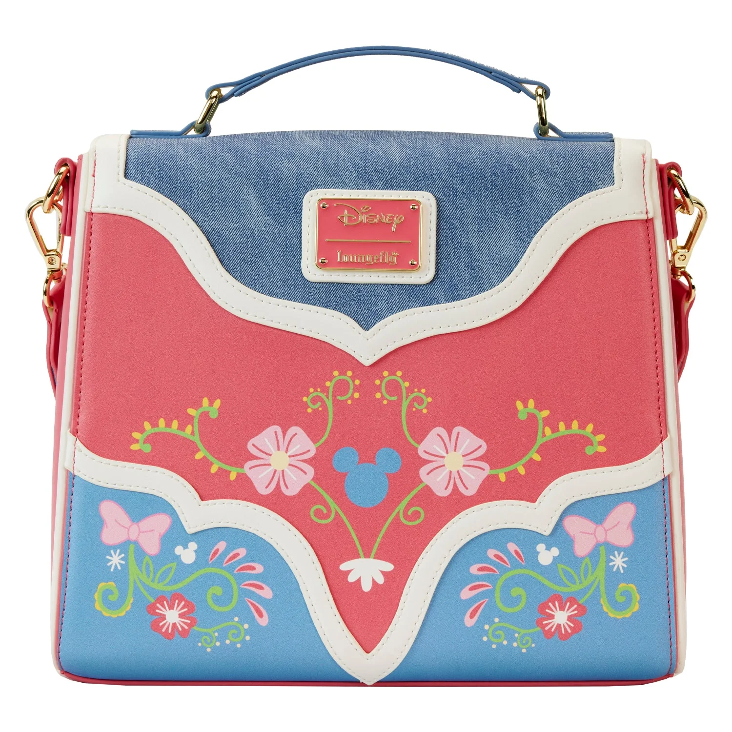 Loungefly x Disney Mickey And Minnie Western Crossbody Bag - Image 5