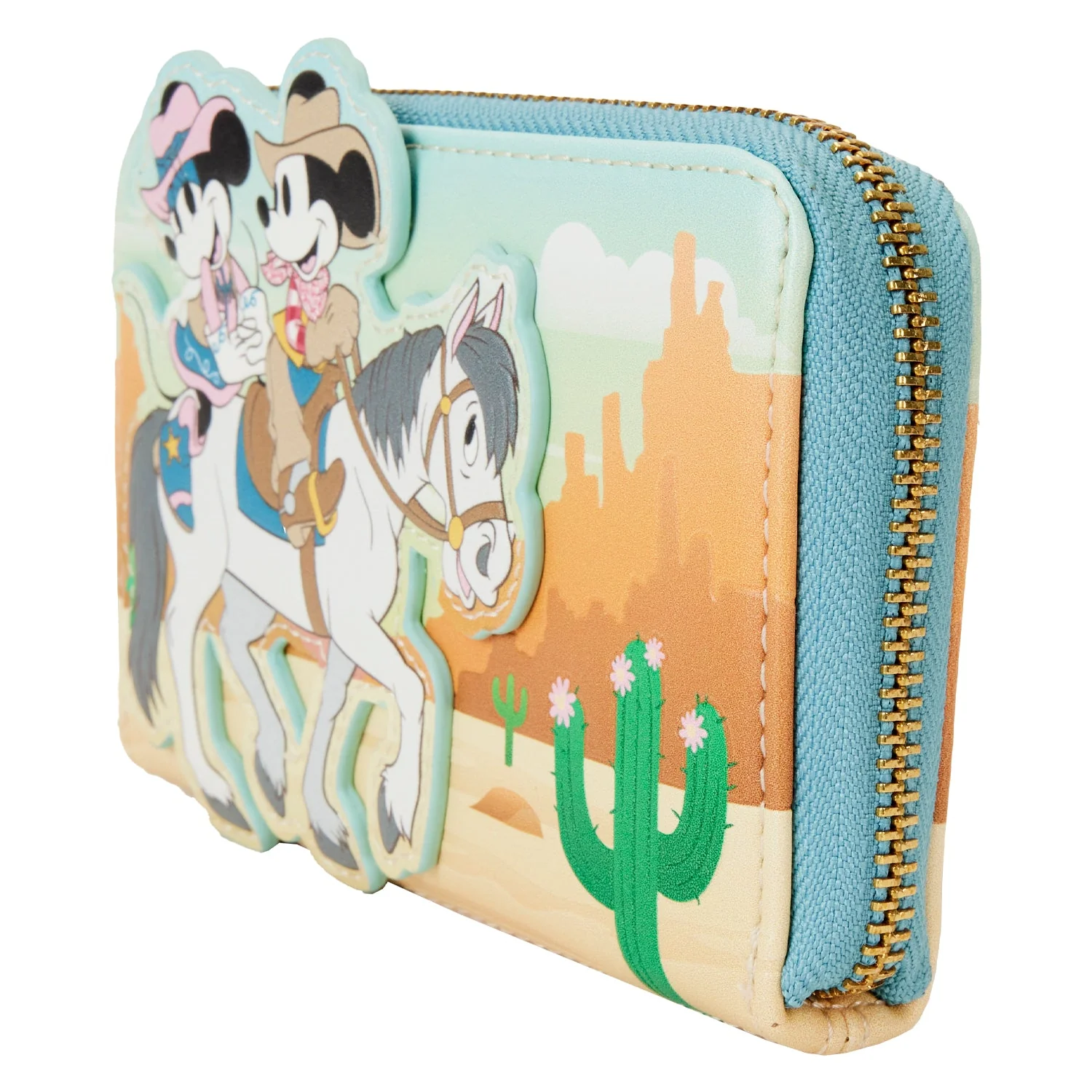 Loungefly x Disney Mickey And Minnie Western Wallet - Image 4