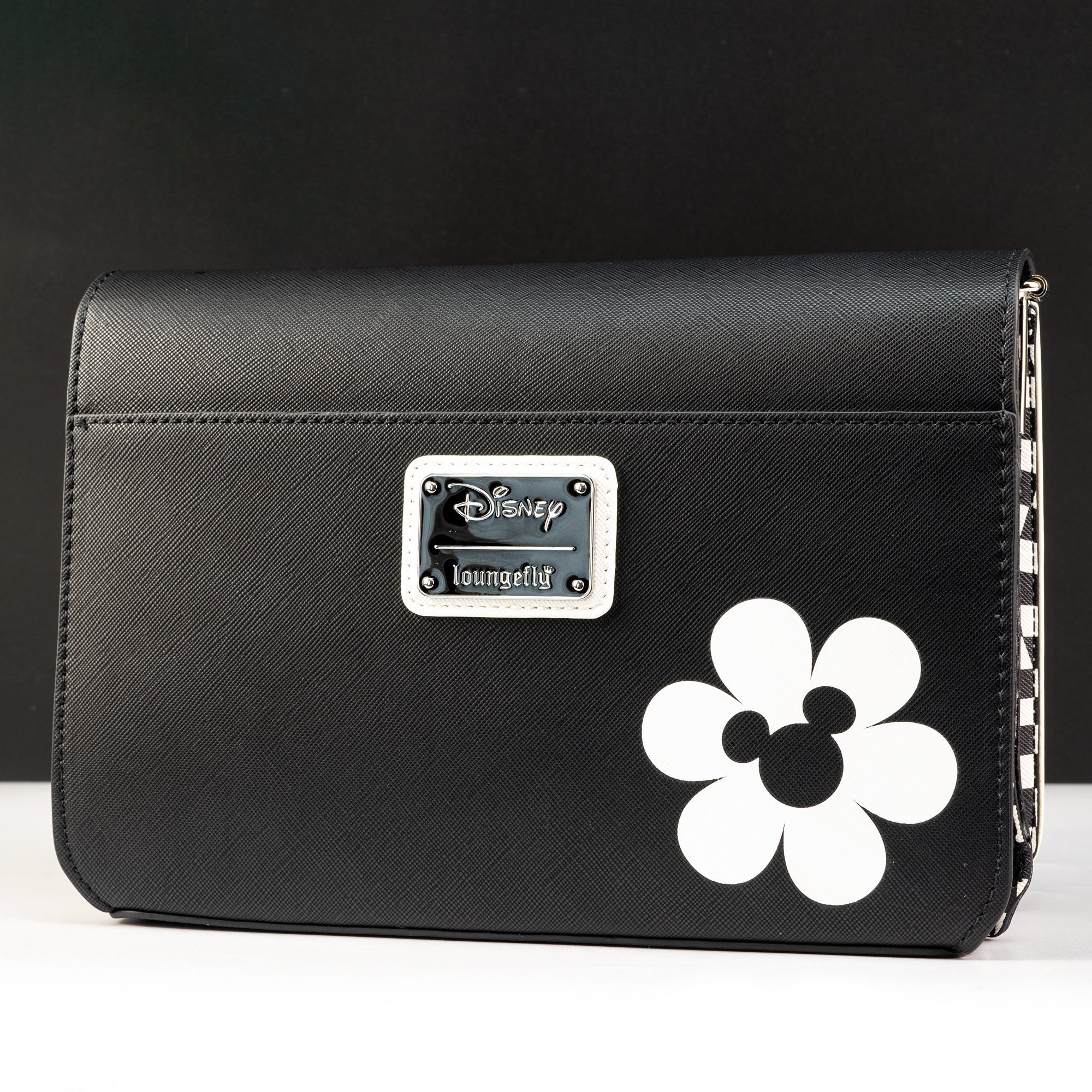 Loungefly x Disney Mickey Y2K Black and White Crossbody Bag - Image 2