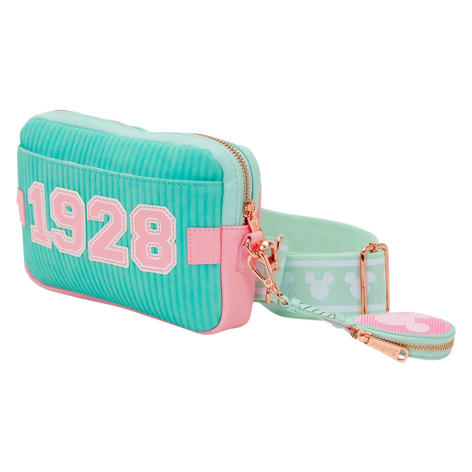 Loungefly x Disney Mickey & Friends Tennis Sling Crossbody Bag With Coin Bag - Image 3