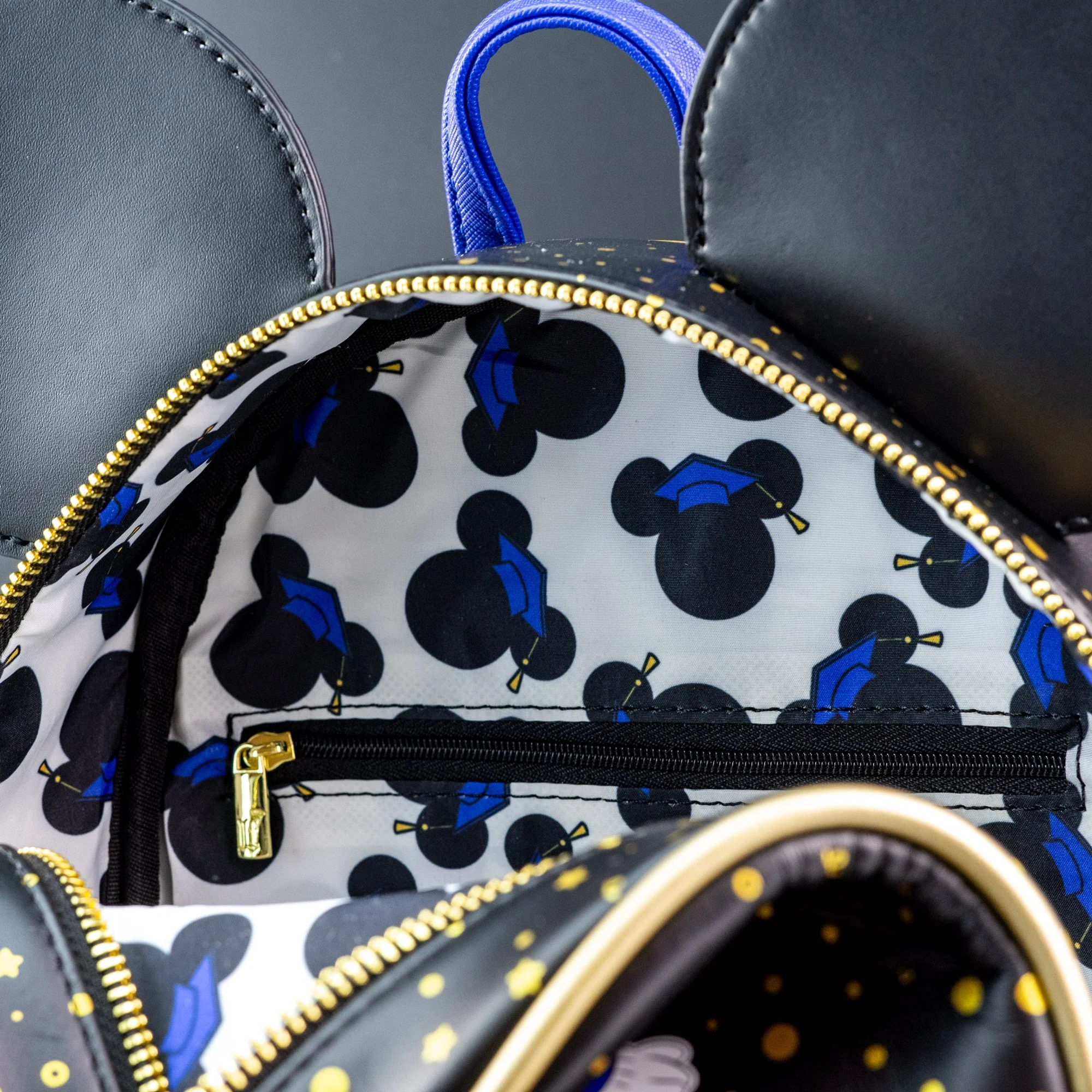 Loungefly x Disney Mickey & Minnie Graduation Mini Backpack - Image 5