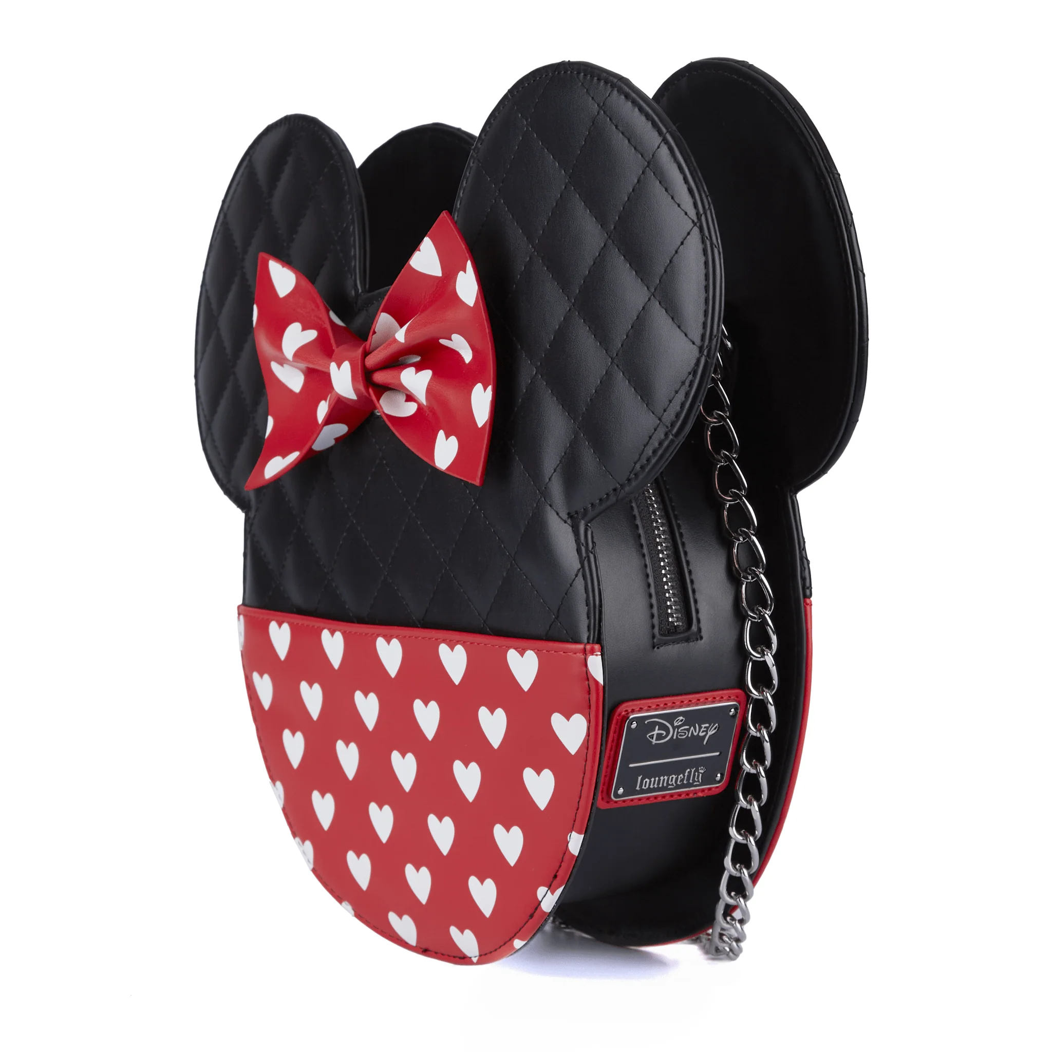 Loungefly x Disney Mickey Minnie Mouse Valentines Reversible Crossbody Bag - Image 3