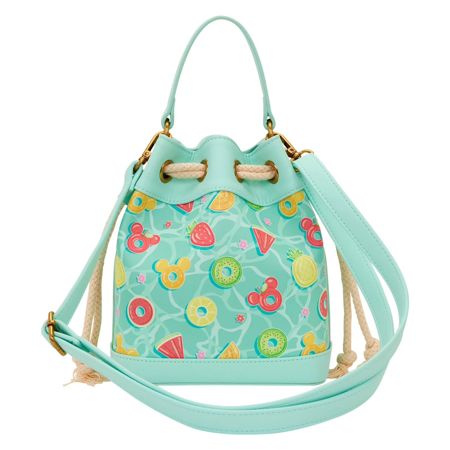 Loungefly x Disney Mickey Mouse Beach Fun Bucket Crossbody Bag - Image 2