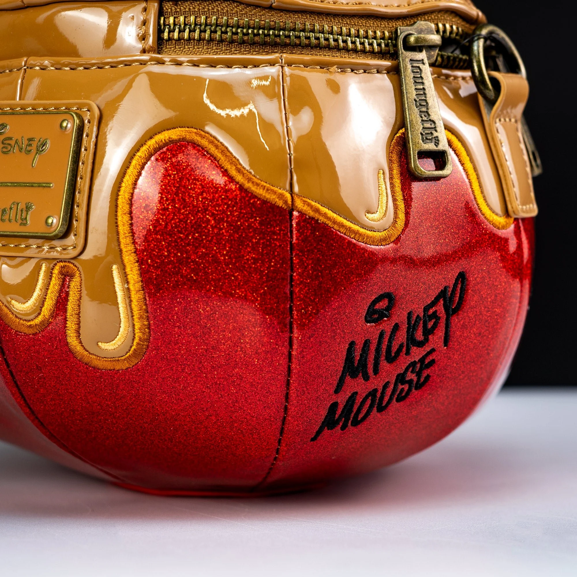 Loungefly x Disney Mickey Mouse Candy Apple Crossbody Bag - Image 3