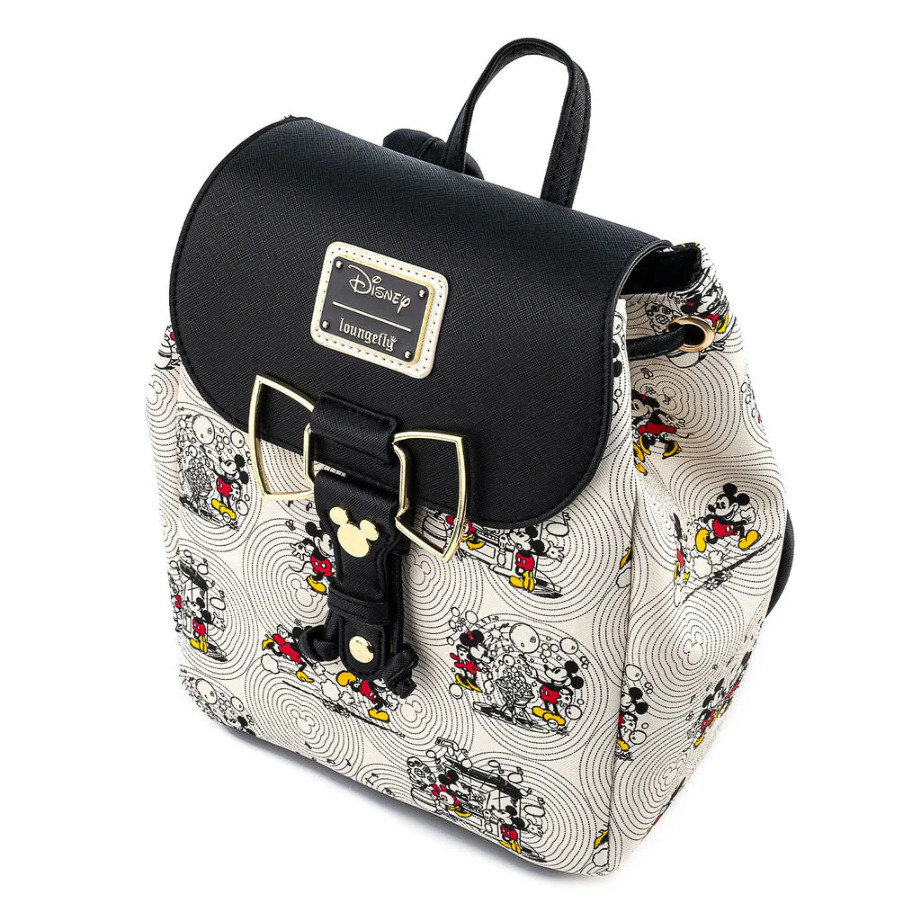Loungefly x Disney Mickey Mouse Hardware Bow Backpack - Image 2