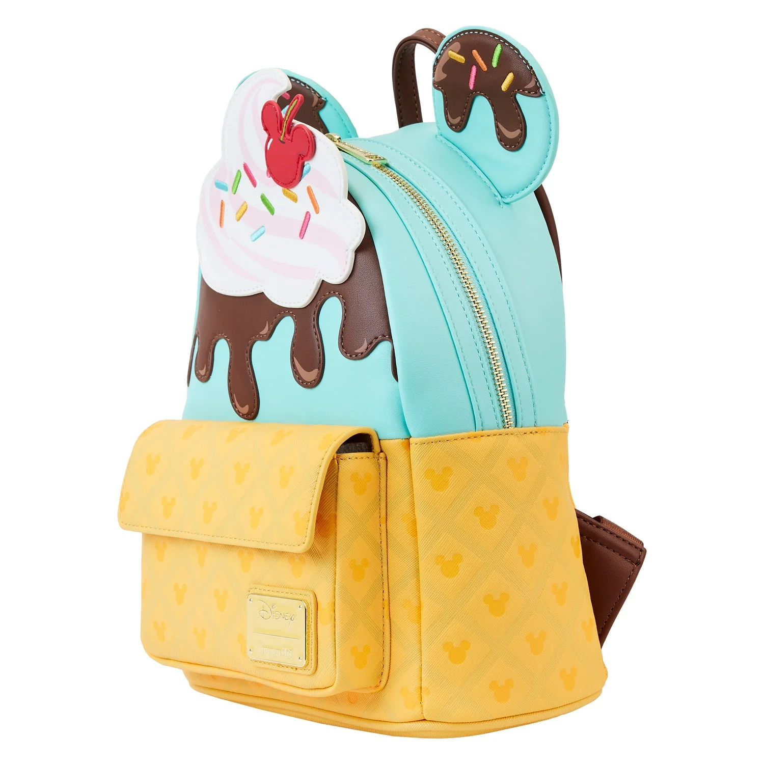 Loungefly x Disney Mickey Mouse Sweet Treats Ice Cream Mini Backpack - Image 2
