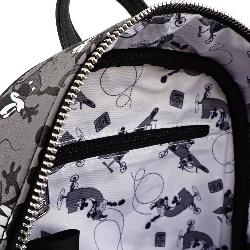 Loungefly X Disney Mickey Mouse Plane Crazy Mini Backpack - Image 4