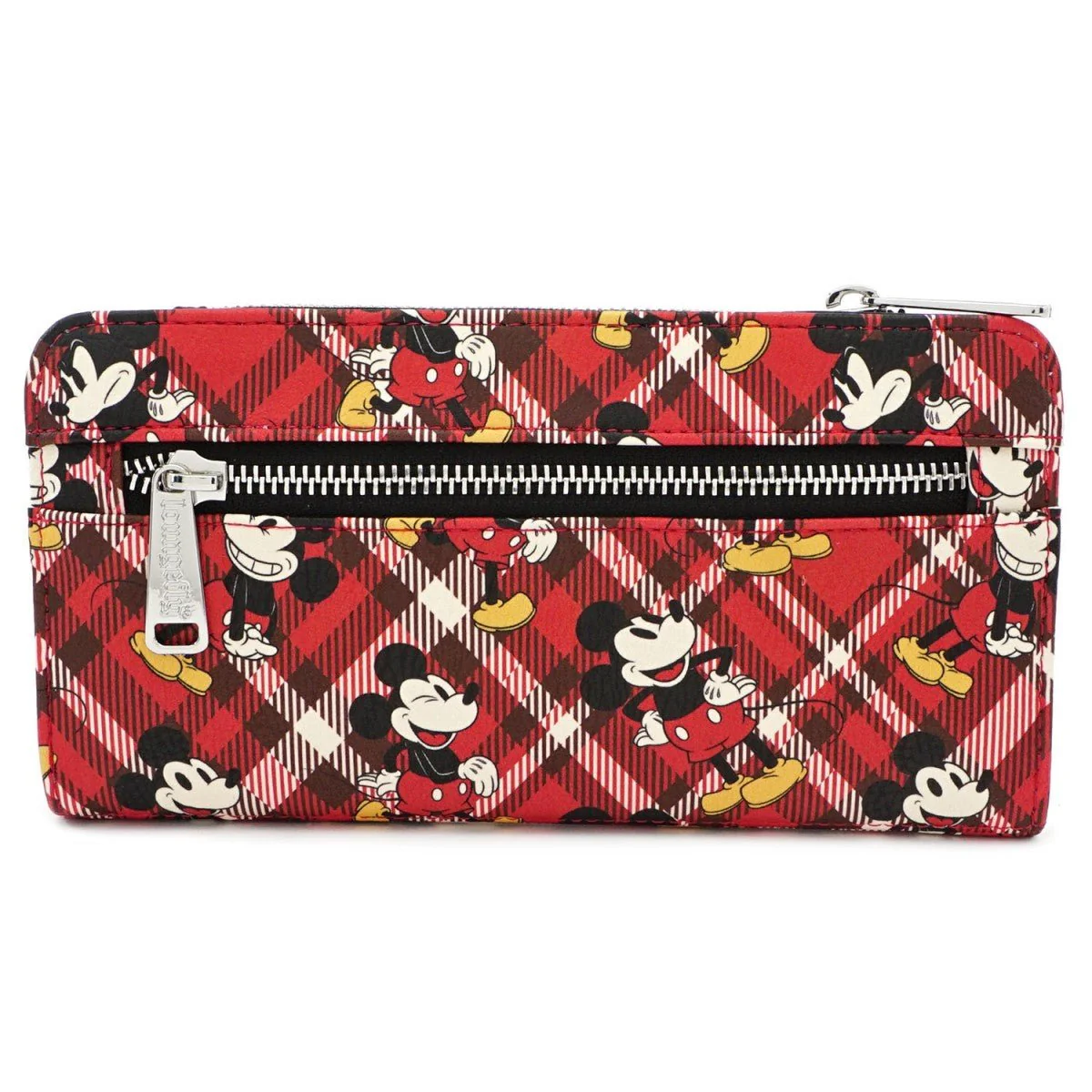 Loungefly X Disney Mickey Mouse Red Plaid Purse - Image 3