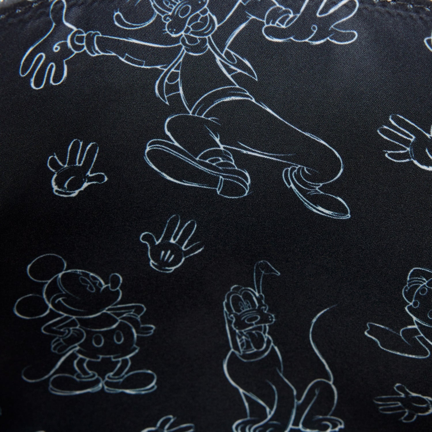 Loungefly x Disney Mickey Mouse Quilted Floral Crossbody Bag - Image 4