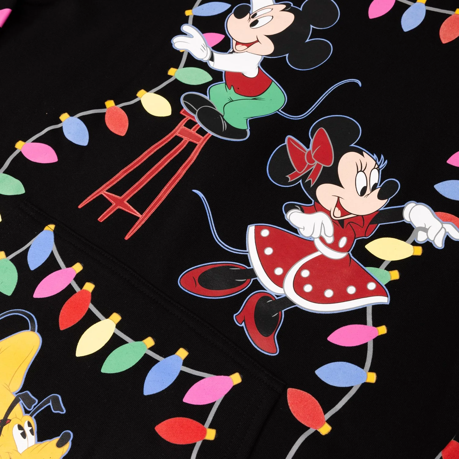 Loungefly x Disney Mickey's Light Up Decorations Hooded Sweatshirt - Image 6