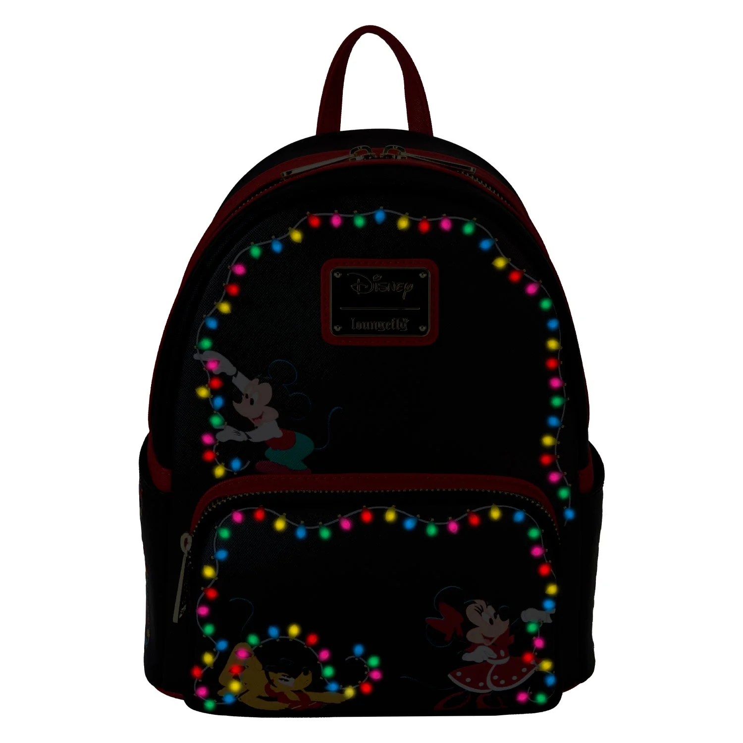 Loungefly x Disney Mickey's Light Up Decorations Mini Backpack - Image 2
