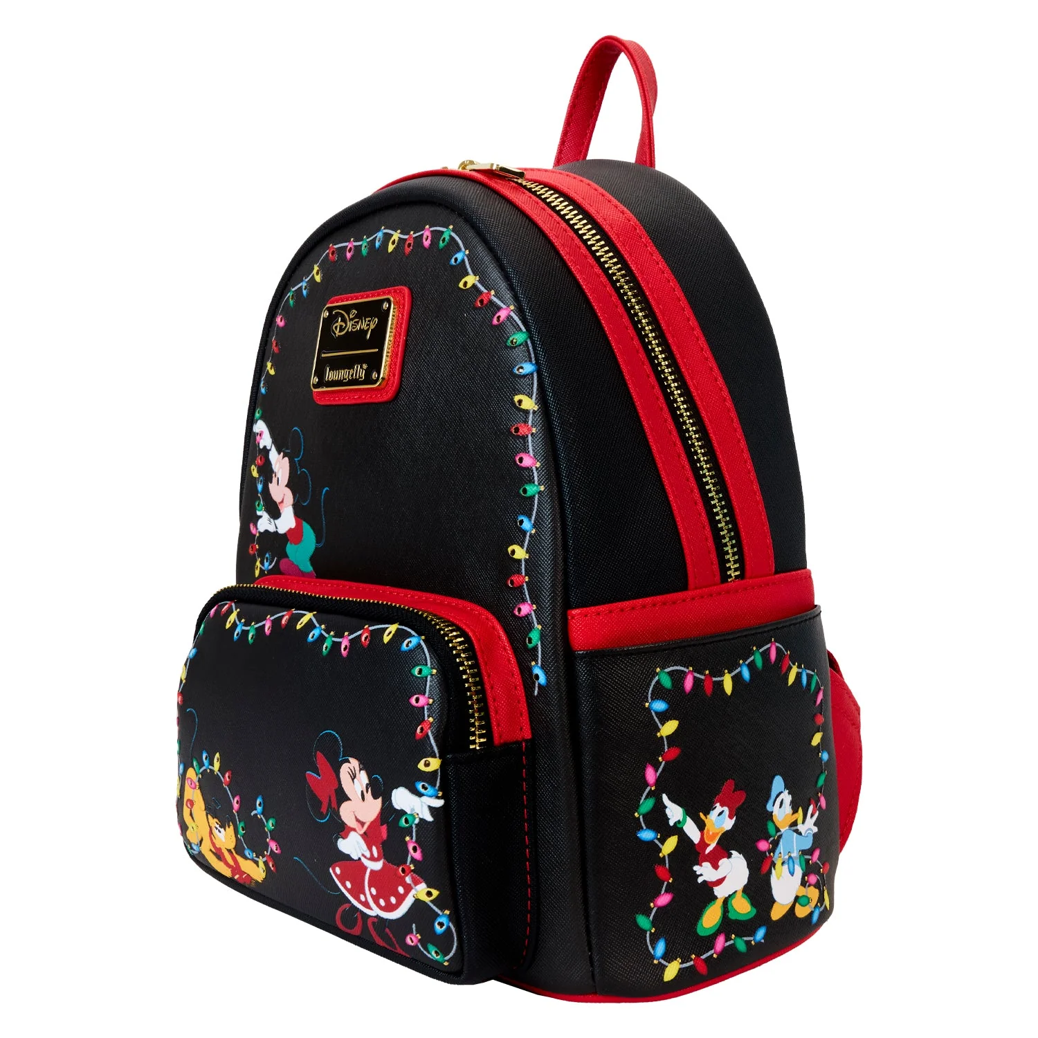 Loungefly x Disney Mickey's Light Up Decorations Mini Backpack - Image 3