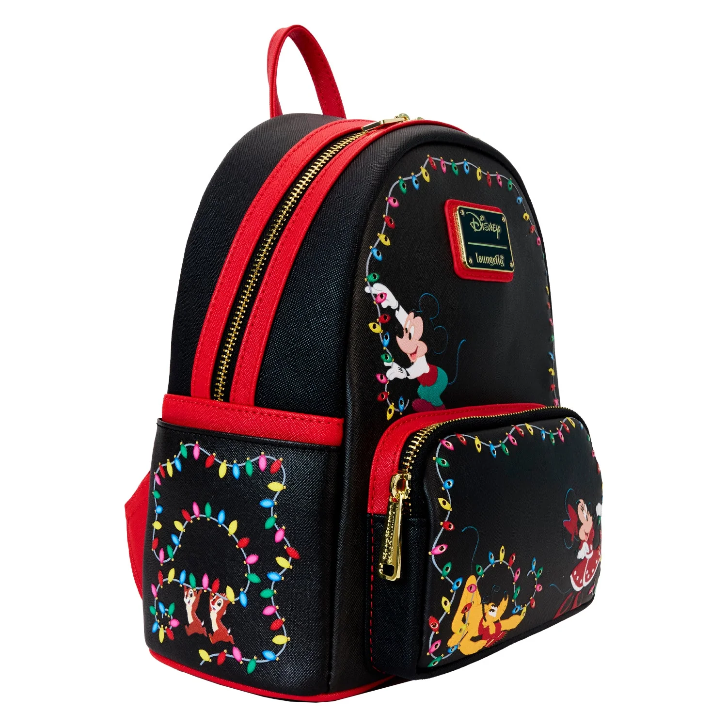 Loungefly x Disney Mickey's Light Up Decorations Mini Backpack - Image 5