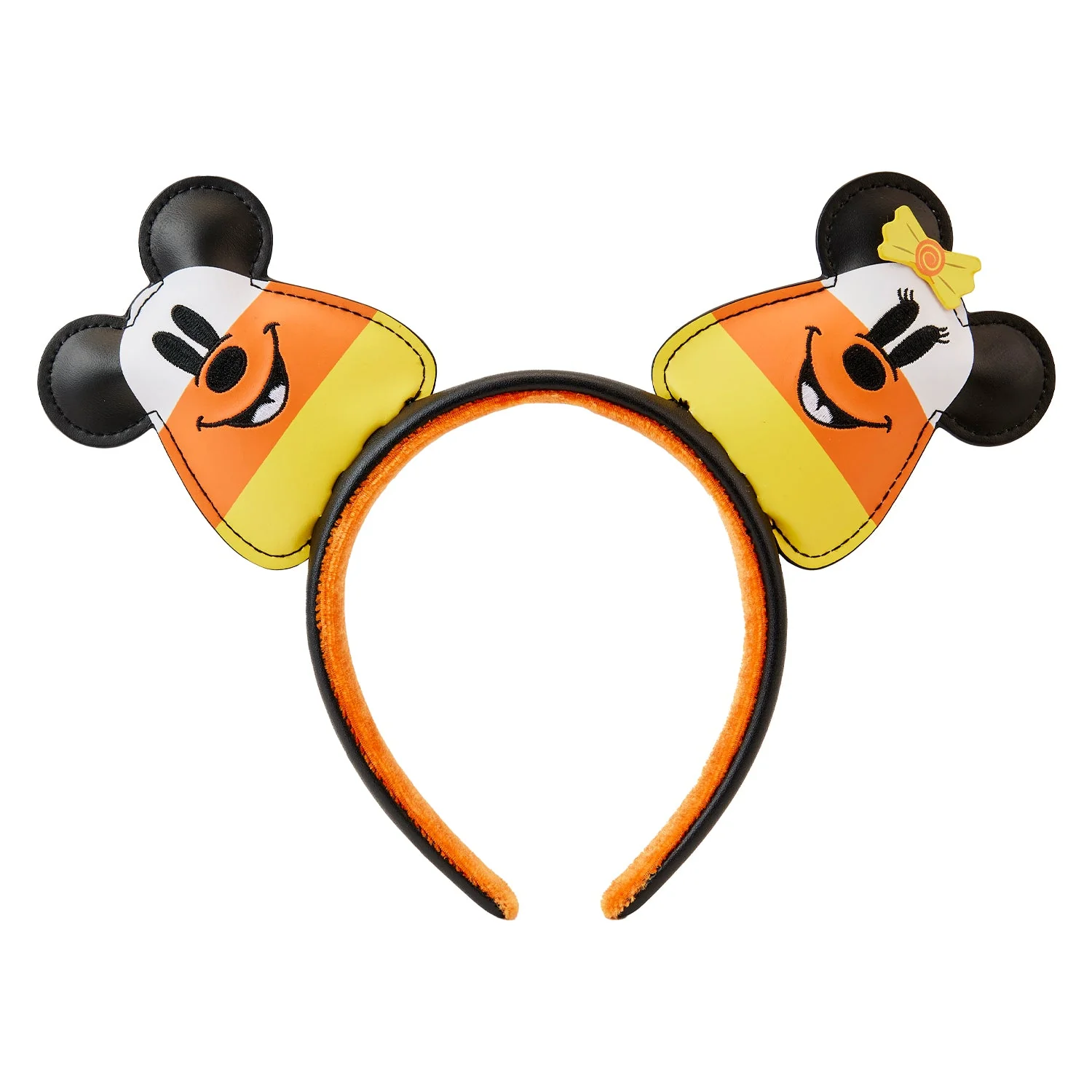 Loungefly x Disney Minnie and Minnie Mouse Candy Corn Ears Headband - Image 2