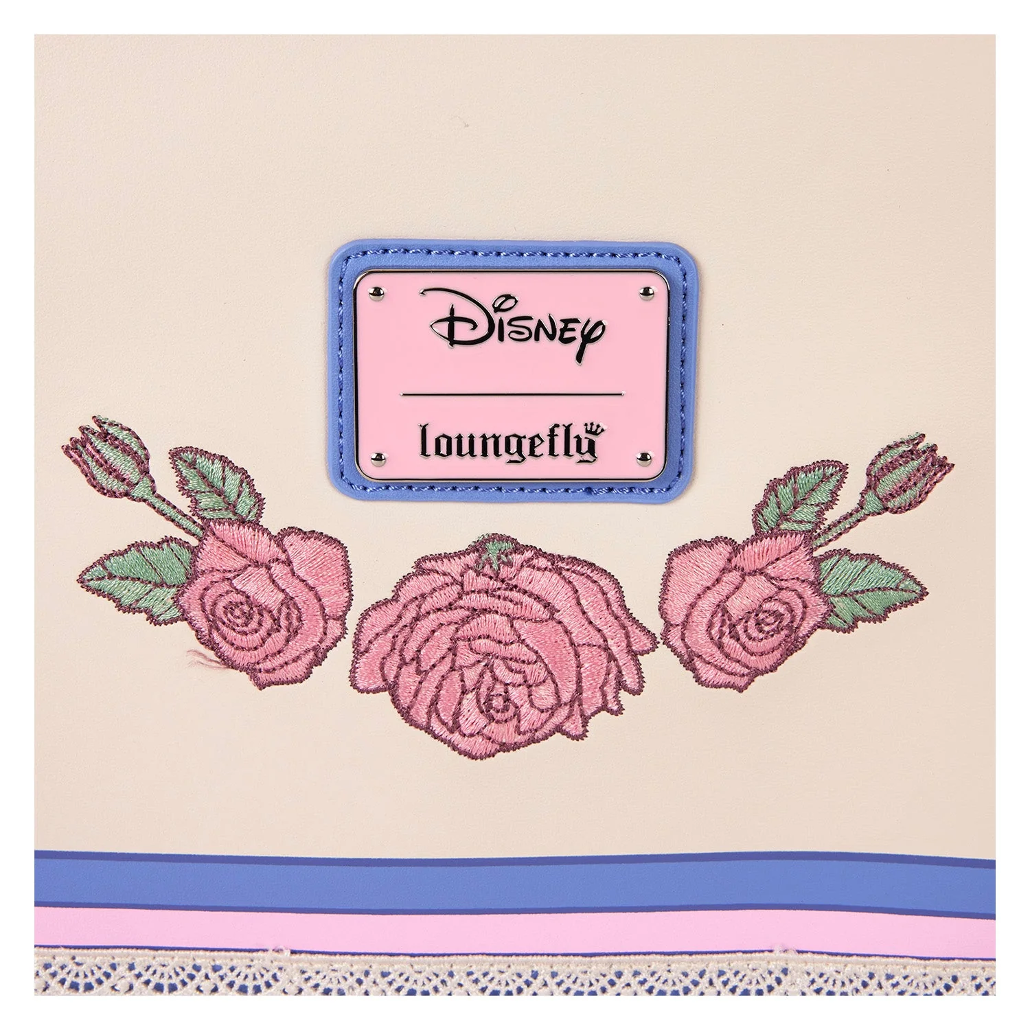 Loungefly x Disney Minnie Floral and Lace Ears Crossbody Bag - Image 6