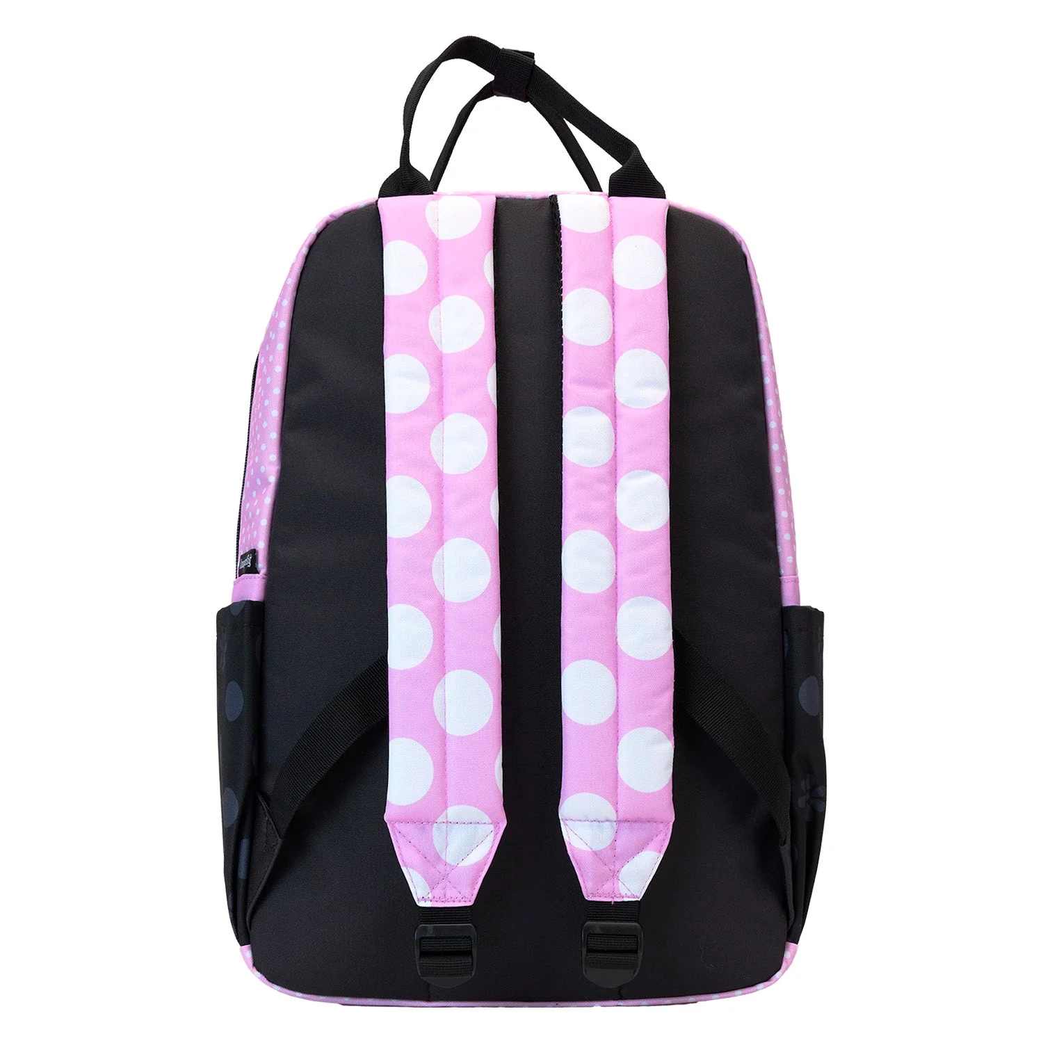 Loungefly x Disney Minnie Floral Rock the Dots Full-Size Nylon Backpack - Image 4