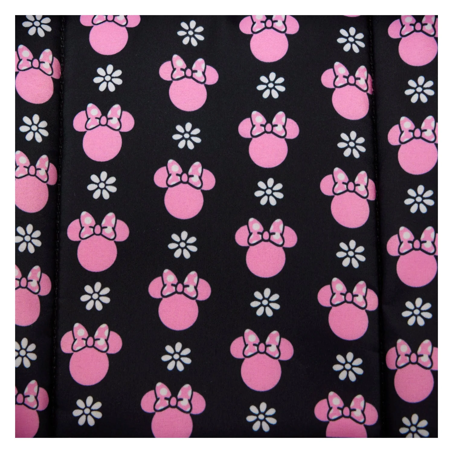 Loungefly x Disney Minnie Floral Rock the Dots Full-Size Nylon Backpack - Image 6