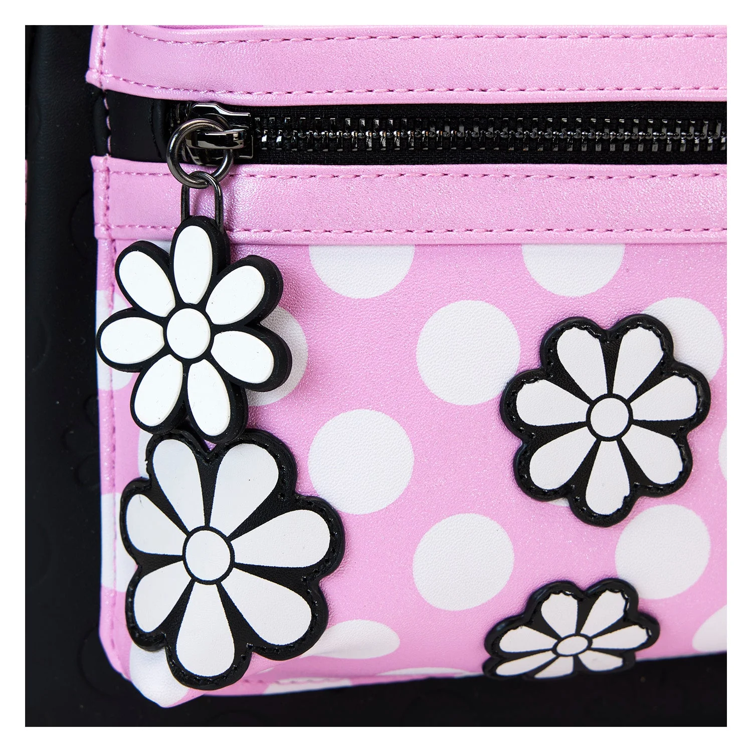 Loungefly x Disney Minnie Floral Rock the Dots Mini Backpack - Image 6