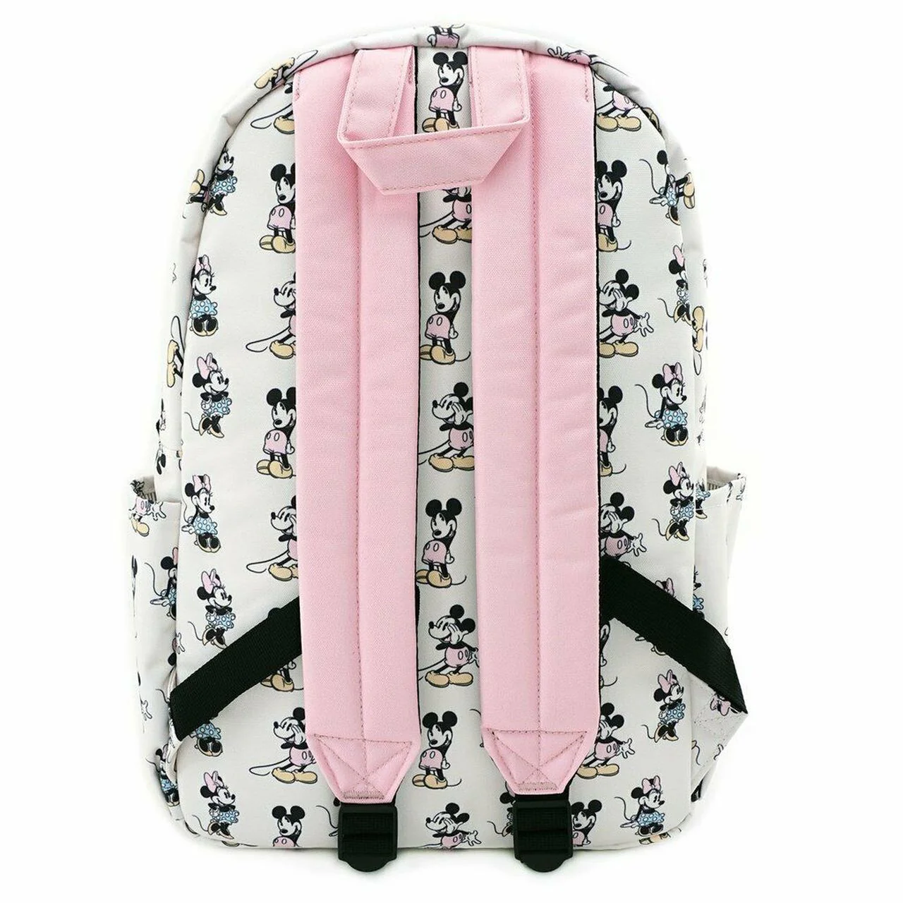 Loungefly X Disney Minnie & Mickey Pastel Nylon Backpack - Image 4