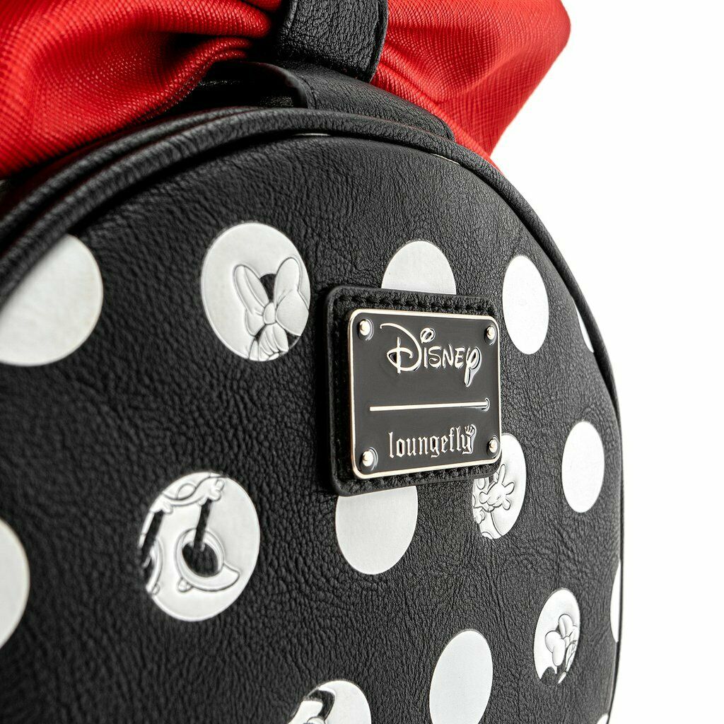 Loungefly x Disney Minnie Mouse Big Red Bow Crossbody Bag - Image 3