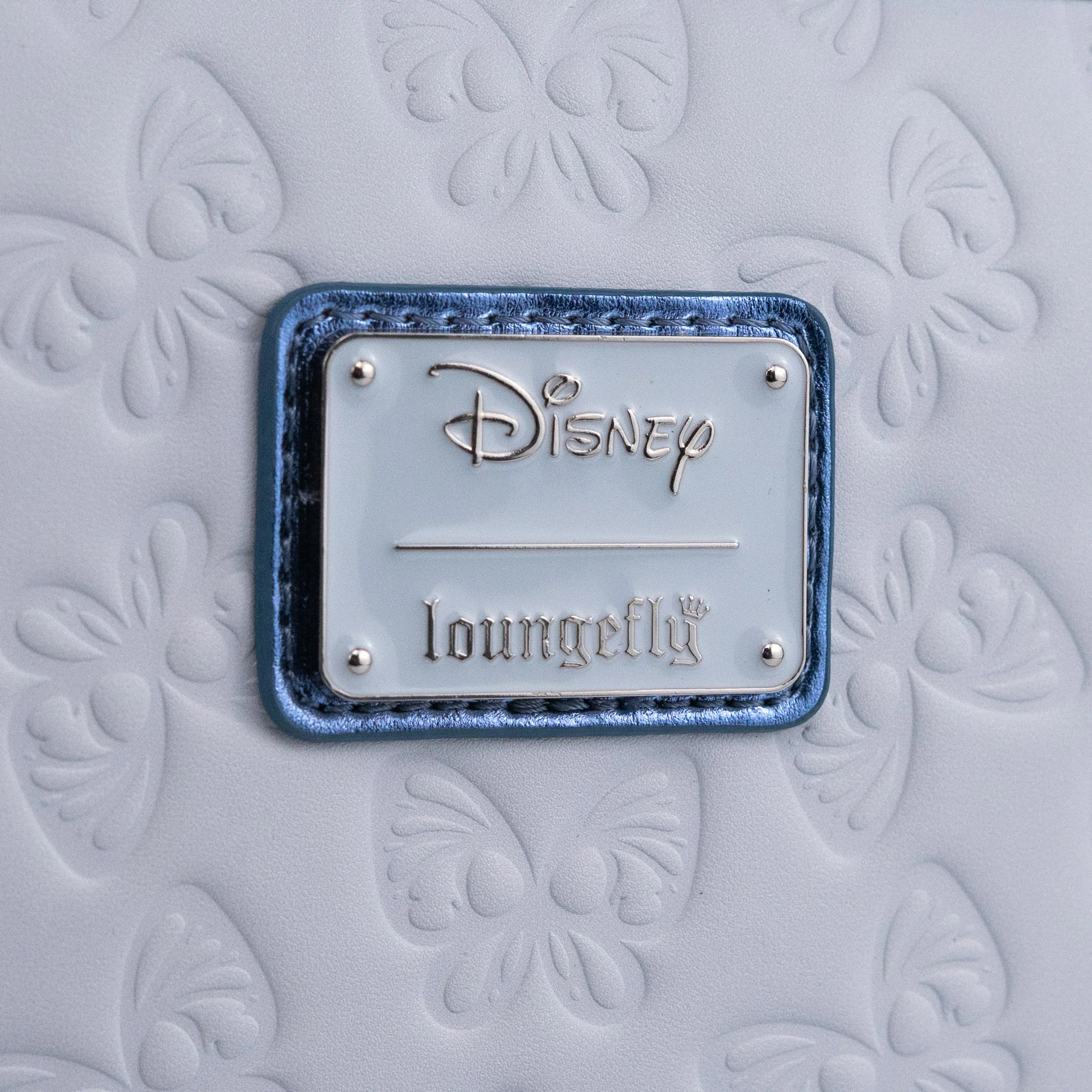 Loungefly x Disney Minnie Mouse Blue Butterfly Crossbody Handbag - Image 3