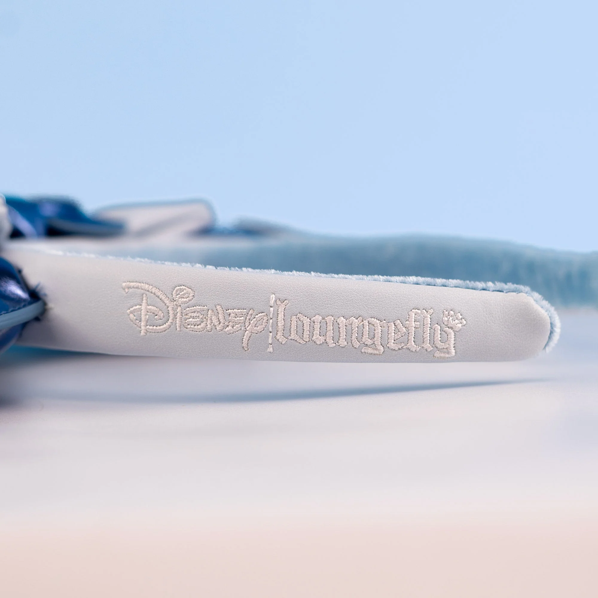 Loungefly x Disney Minnie Mouse Blue Butterfly Headband - Image 2