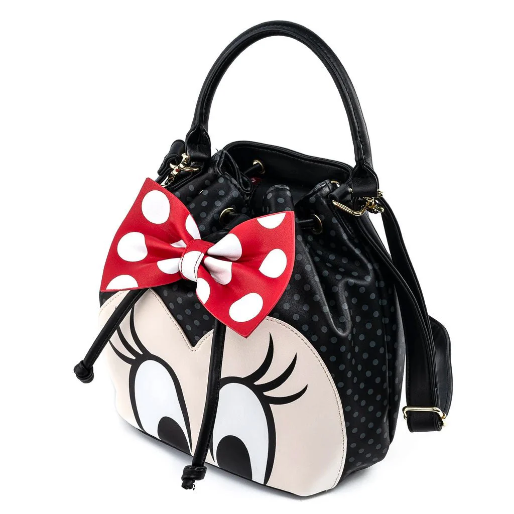 Loungefly x Disney Minnie Mouse Bow Bucket Bag - Image 2