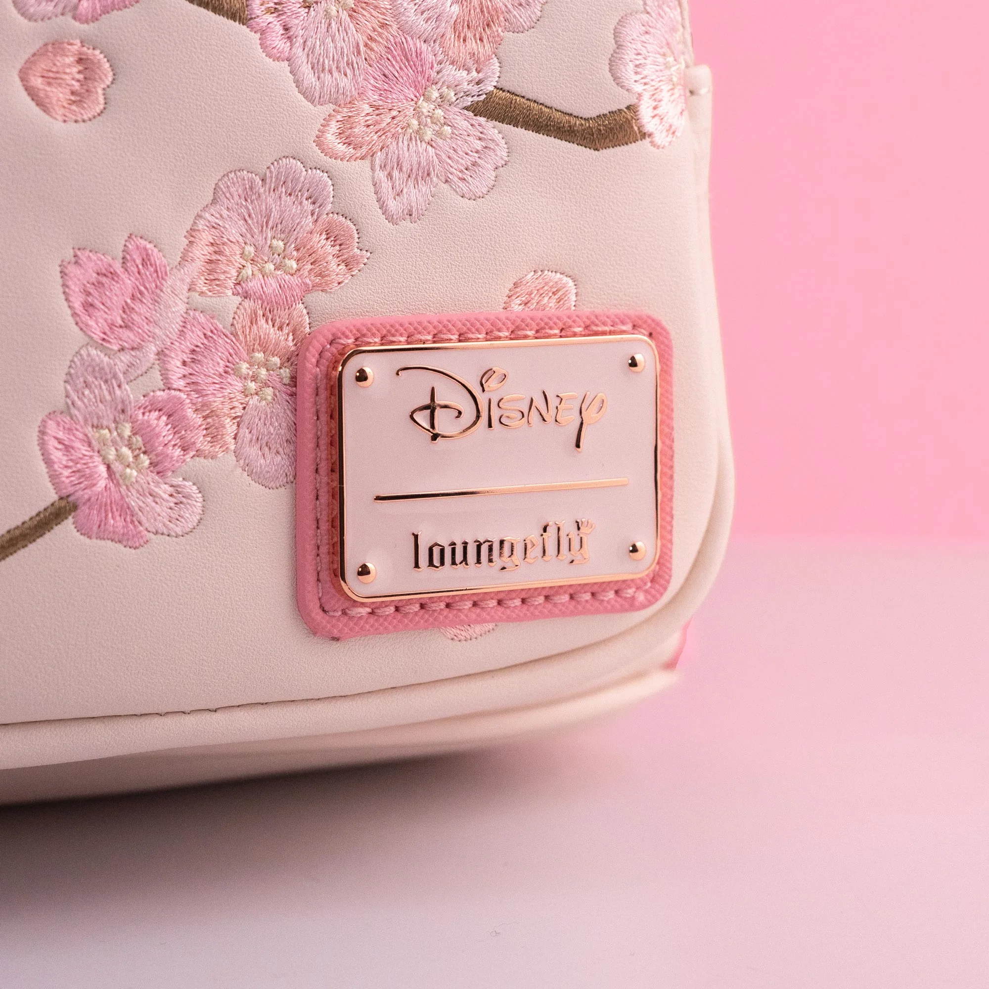 Loungefly x Disney Minnie Mouse Cherry Blossom Cosplay Mini Backpack - Image 4