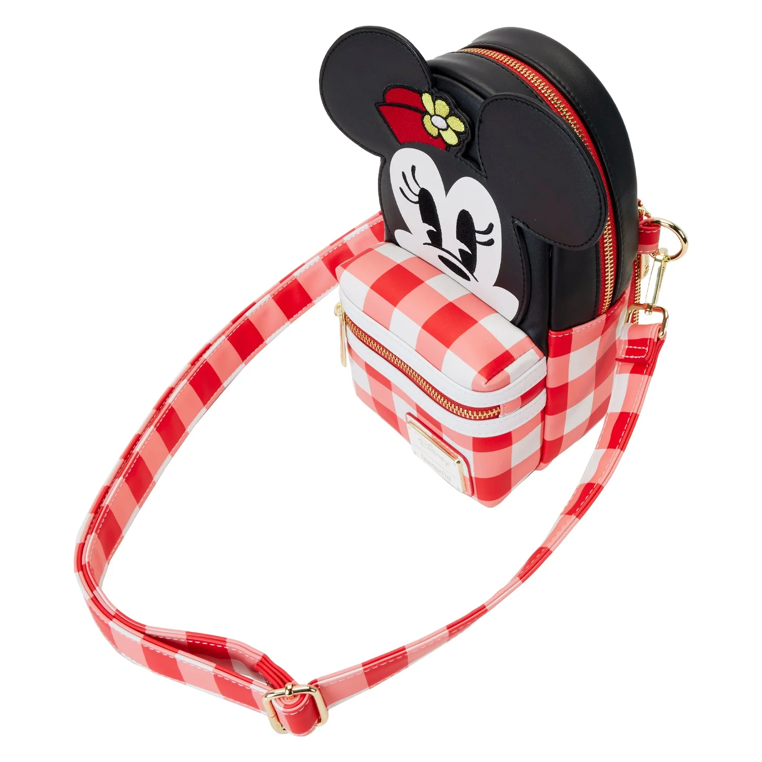 Loungefly x Disney Minnie Mouse Cup Holder Crossbody Bag - Image 3