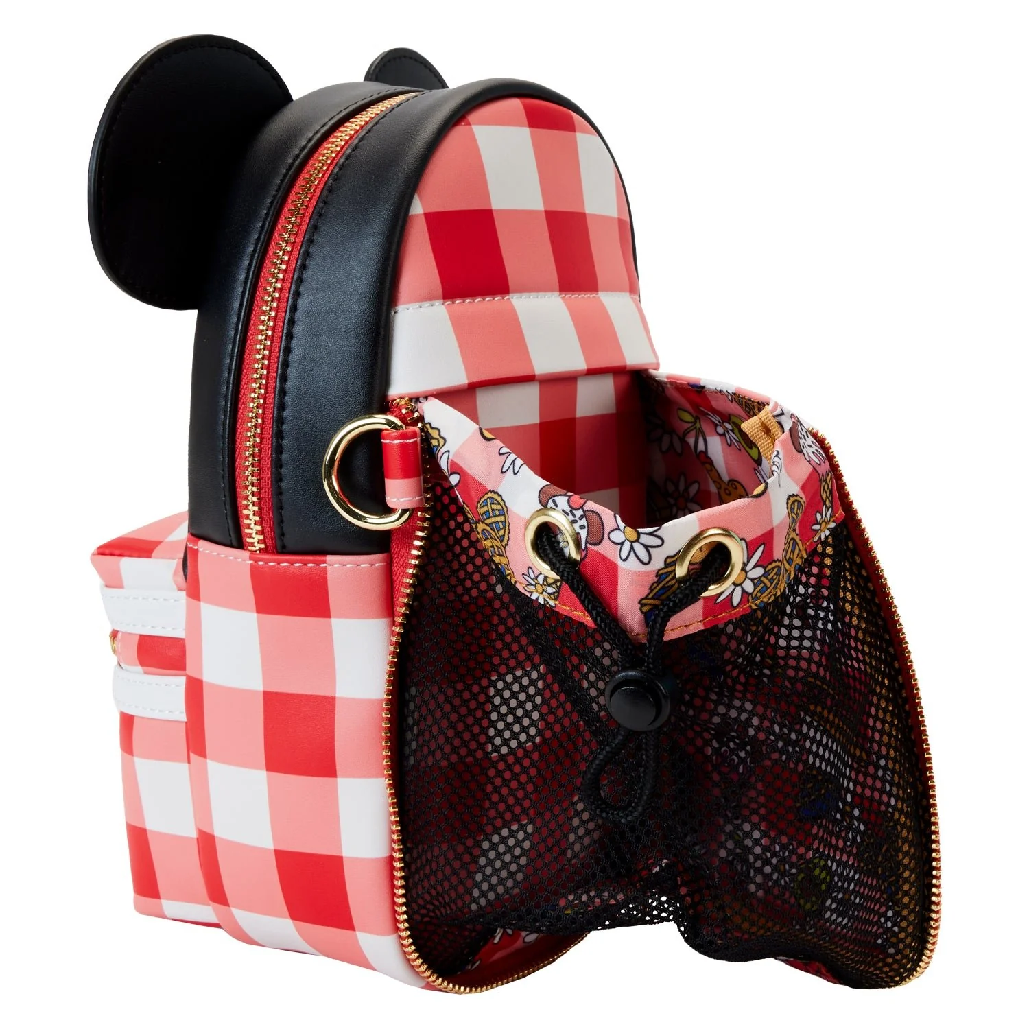 Loungefly x Disney Minnie Mouse Cup Holder Crossbody Bag - Image 5