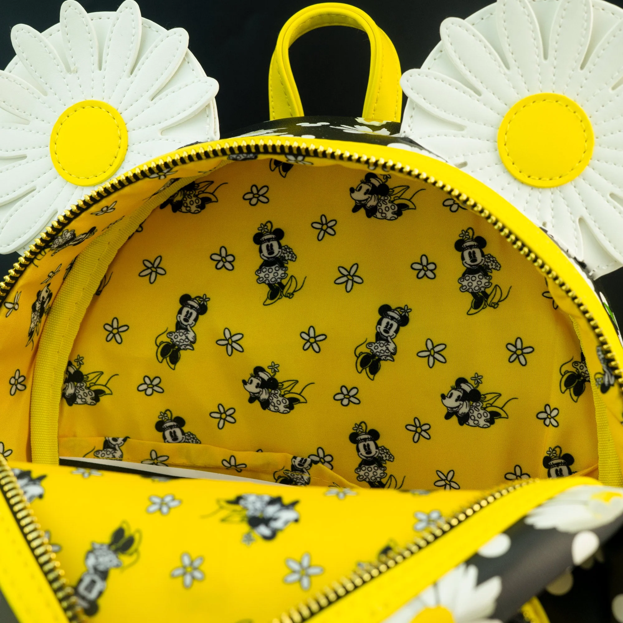 Loungefly x Disney Minnie Mouse Daisies Mini Backpack - Image 6