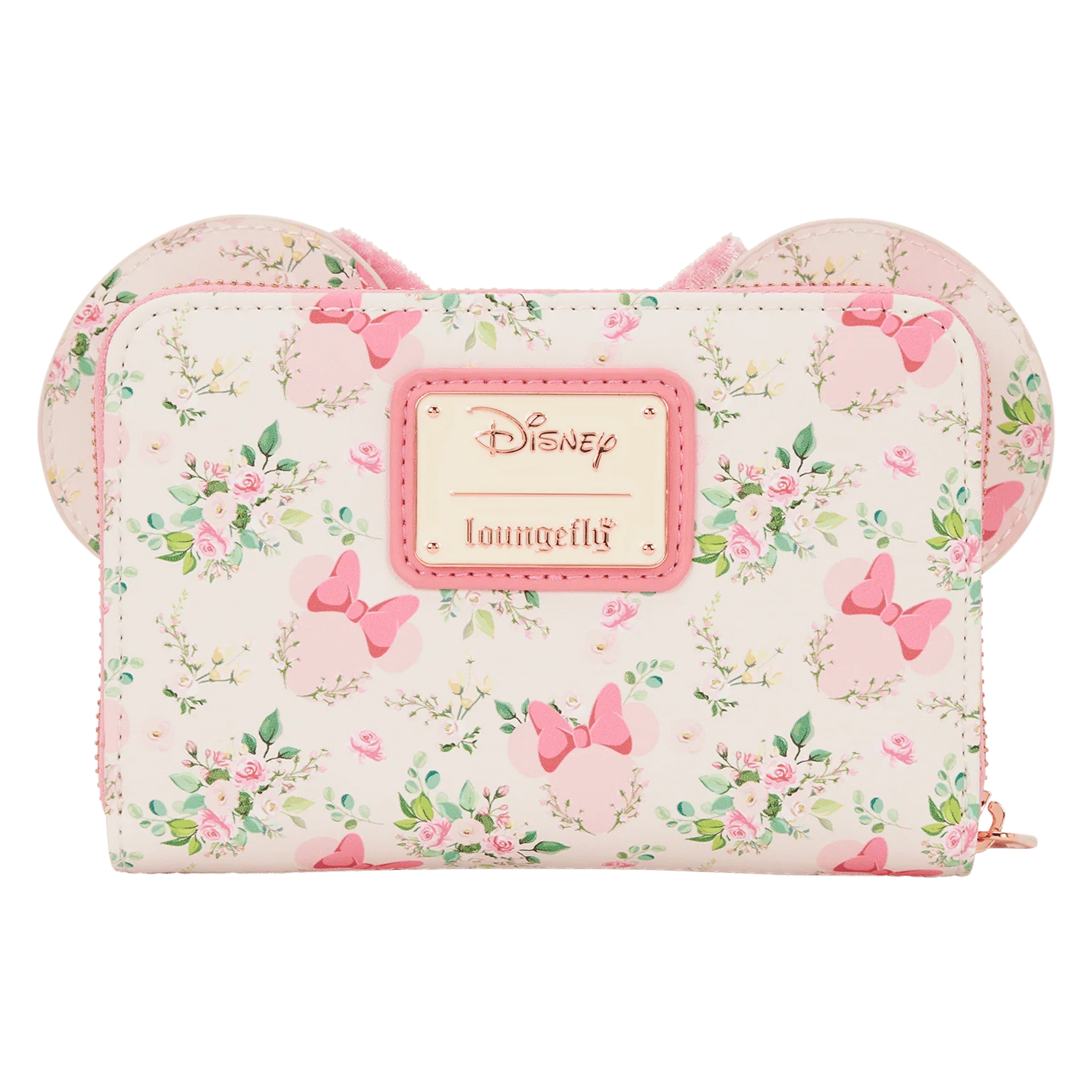 Loungefly x Disney Minnie Mouse Floral Zip Around Wallet - Image 3