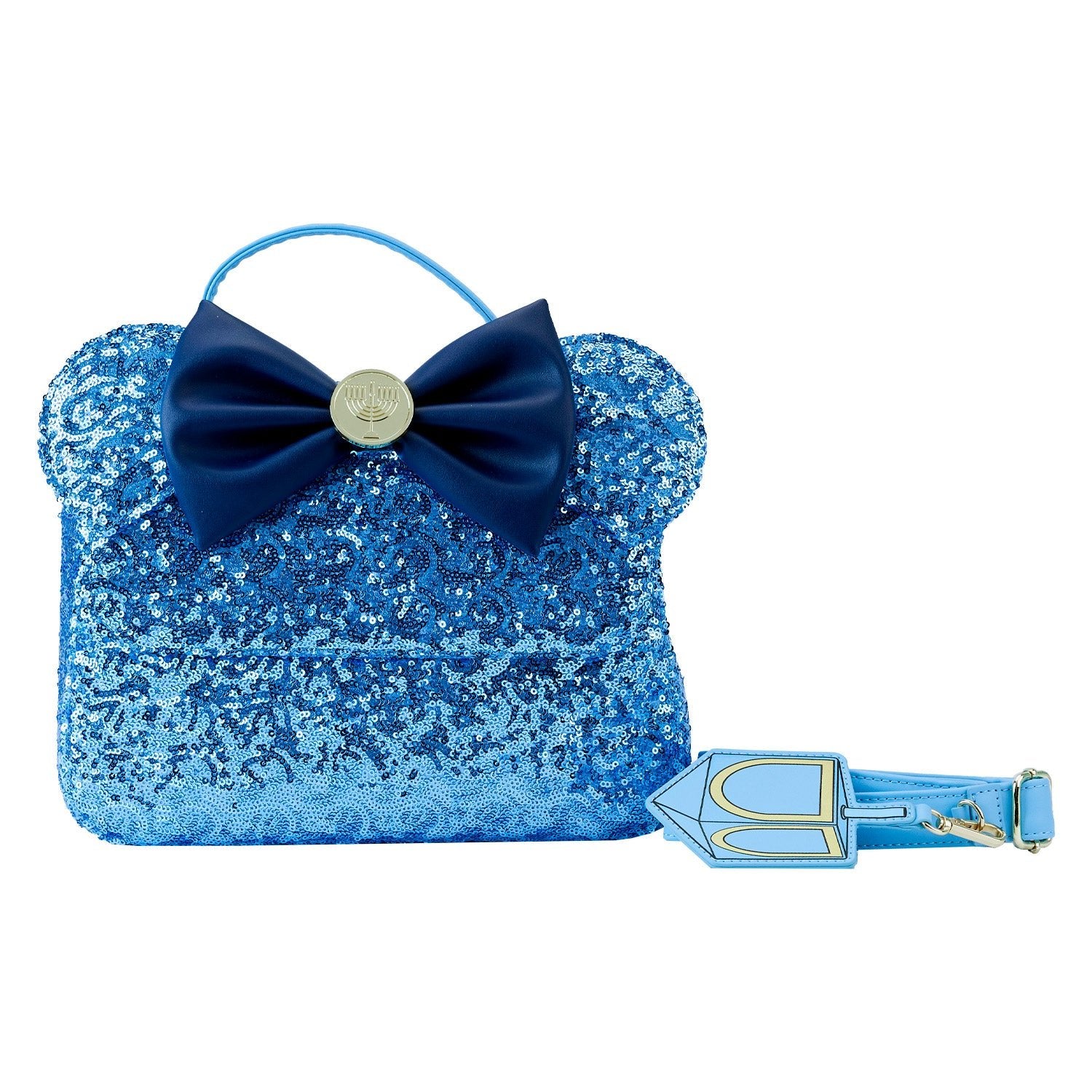 Loungefly x Disney Minnie Mouse Hanukkah Dreidel Crossbody Bag - Image 2