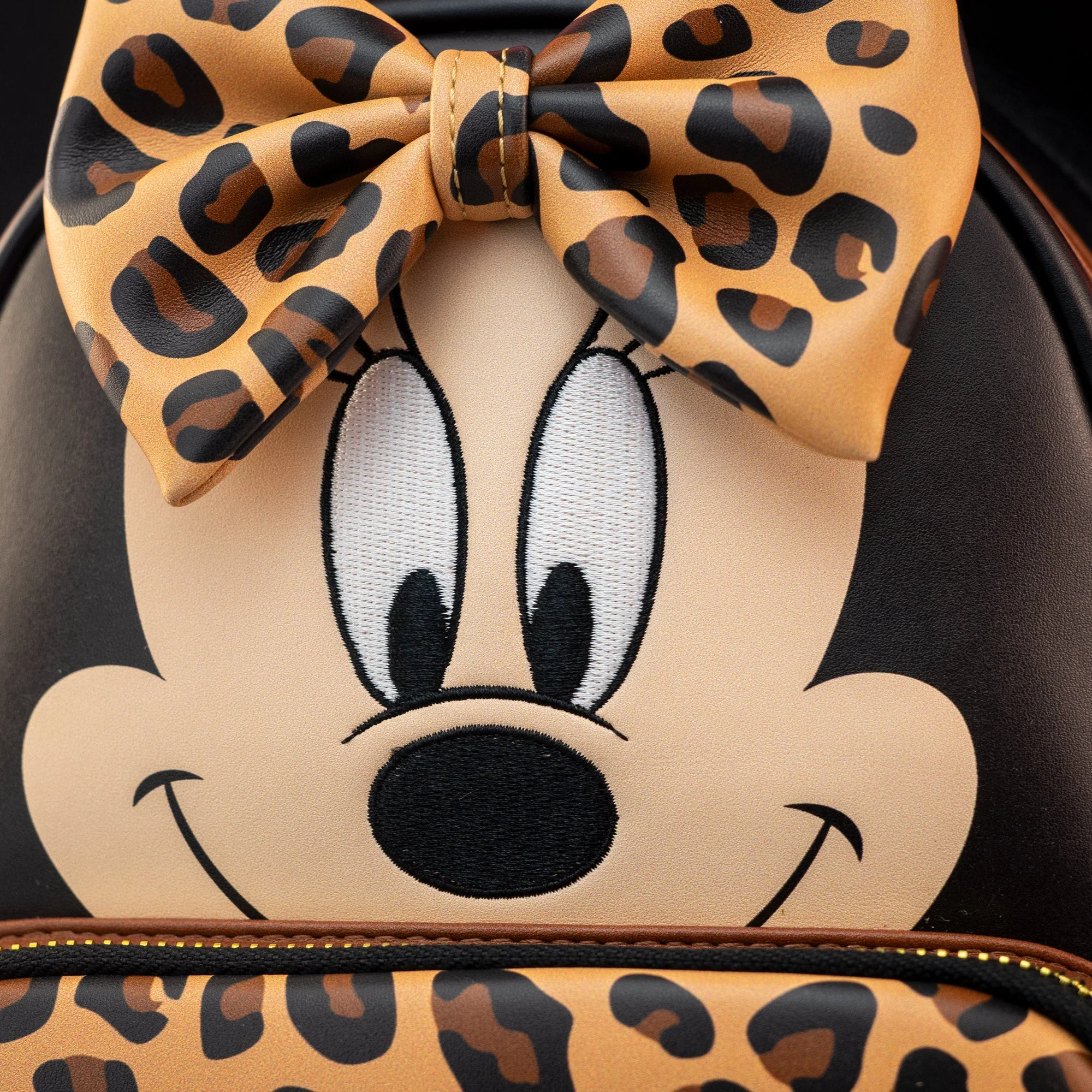 Loungefly x Disney Minnie Mouse Leopard Print Mini Backpack - Image 3
