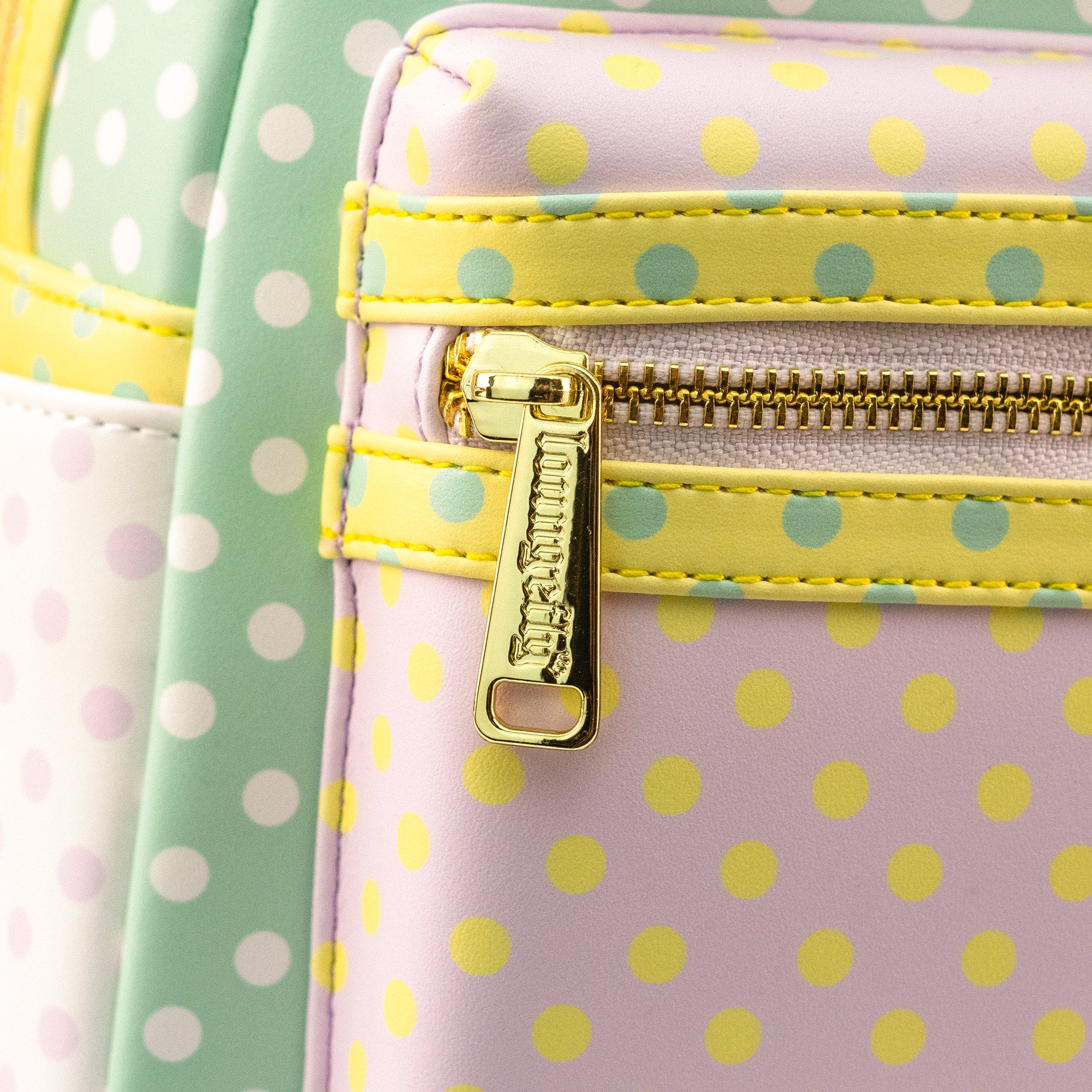Loungefly x Disney Minnie Mouse Pastel Polka Dots Mini Backpack - Image 3
