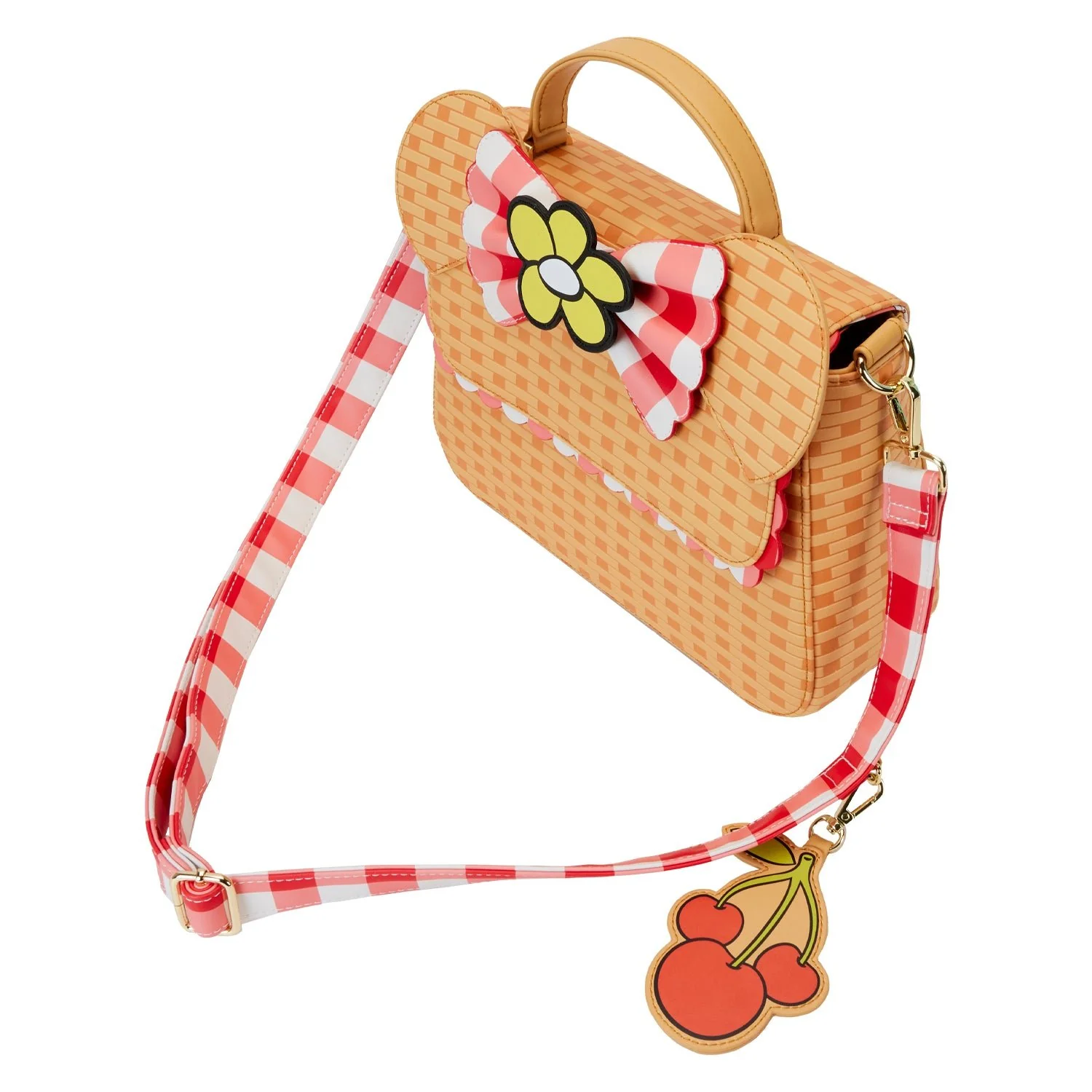 Loungefly x Disney Minnie Mouse Picnic Basket Crossbody Bag - Image 3
