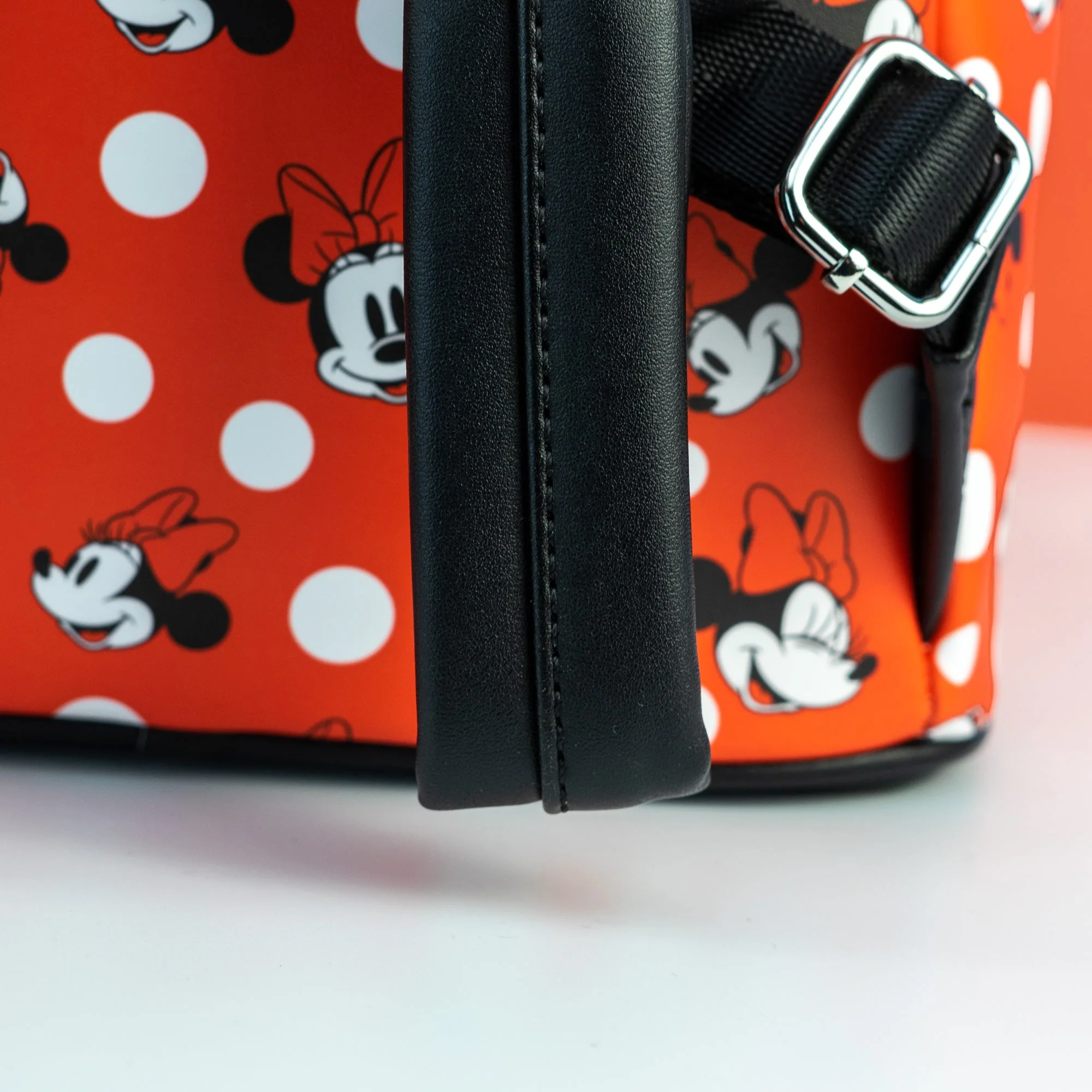 Loungefly x Disney Minnie Mouse Red Polka Dot AOP Mini Backpack - Image 3