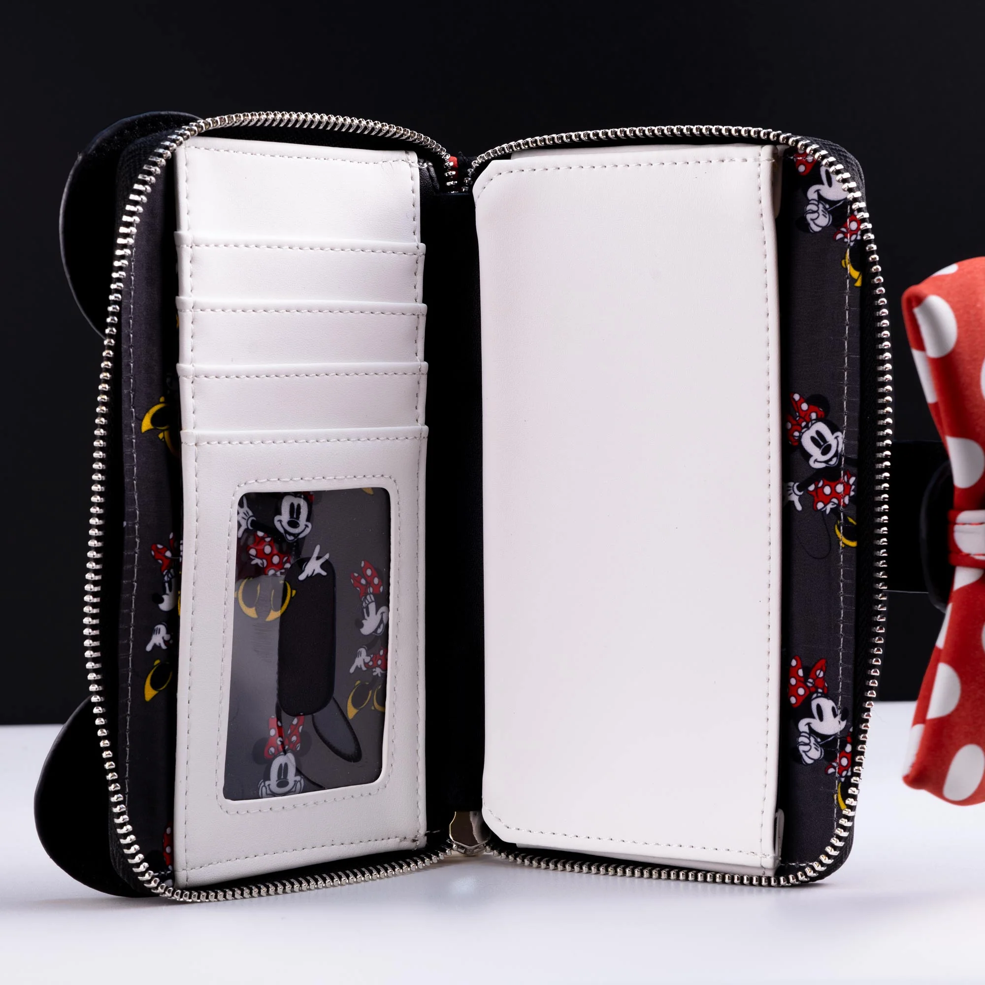 Loungefly x Disney Minnie Mouse Polka Dot Bow Wallet - Image 3