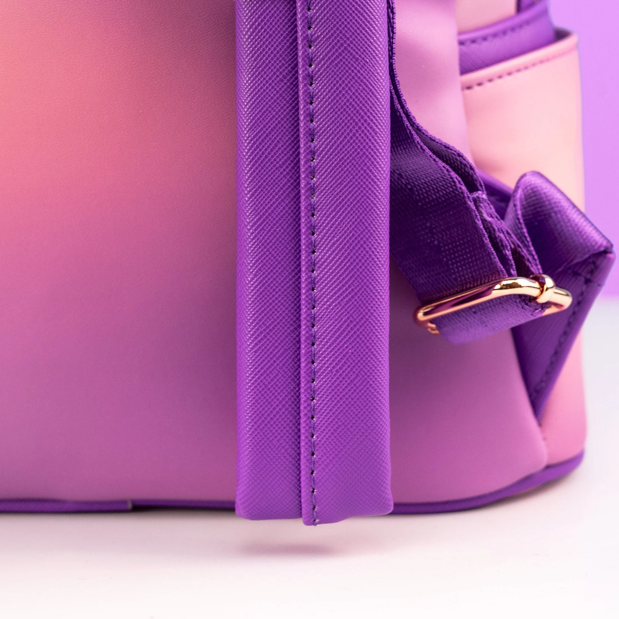 Loungefly x Disney Minnie Mouse Lavender Haze Quilted Mini Backpack - Image 5