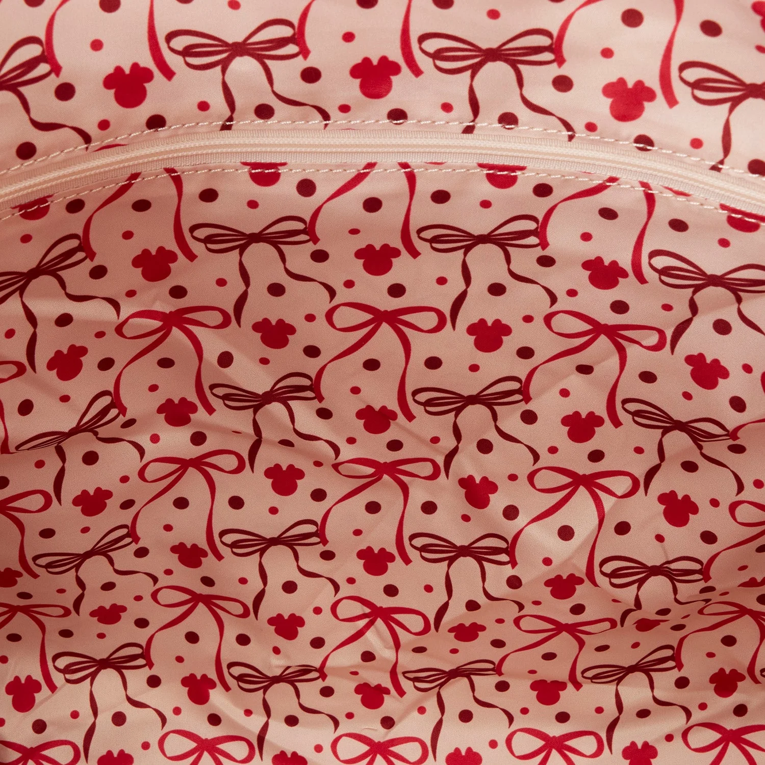 Loungefly x Disney Minnie Mouse Rock the Dots Tote Bag - Image 4