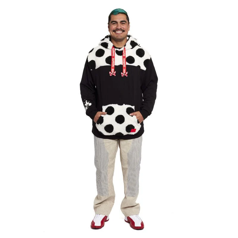 Loungefly x Disney Minnie Mouse Rocks The Dots Unisex Hoodie - Image 8