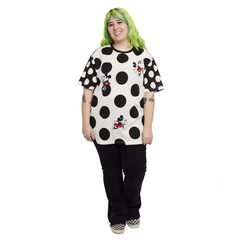 Loungefly x Disney Minnie Mouse Rocks The Dots Unisex T-Shirt - Image 7