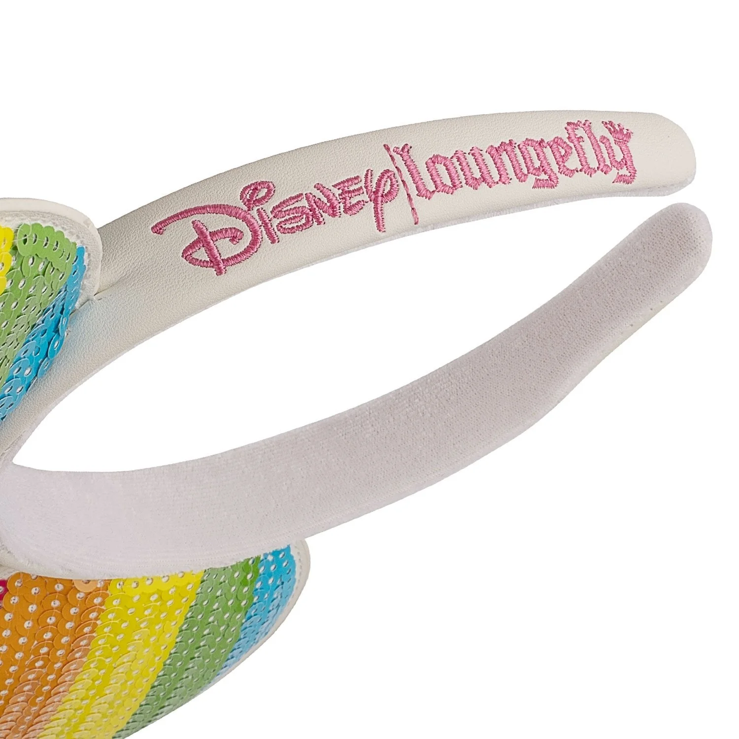 Loungefly x Disney Minnie Mouse Sequin Rainbow Headband - Image 4