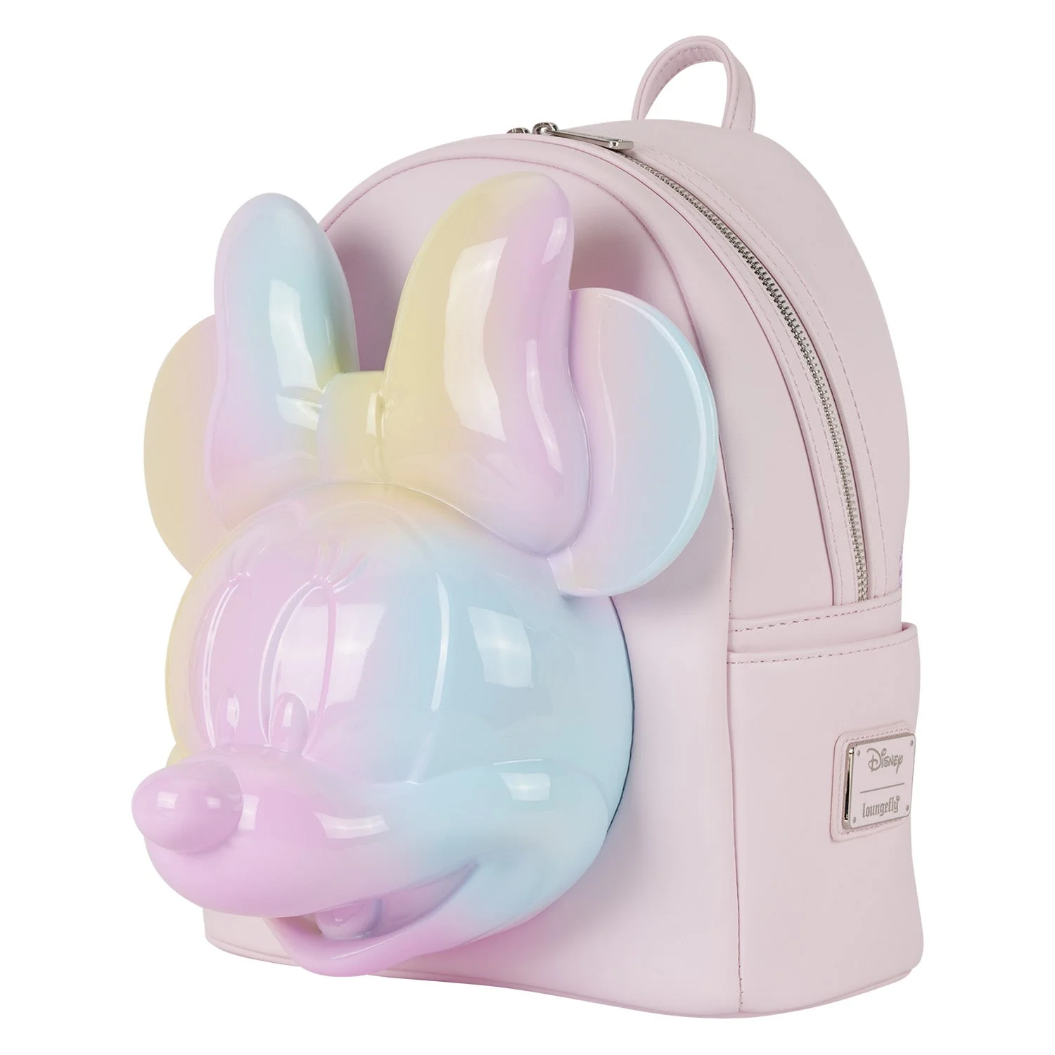Loungefly x Disney Minnie Mouse Tie Dye Molded Mini Backpack - Image 2