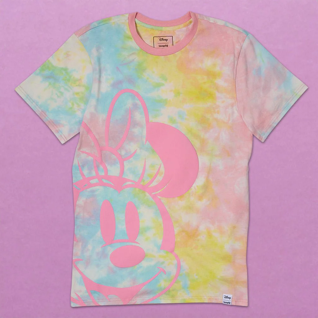Loungefly x Disney Minnie Mouse Tie Dye Unisex Tee - Image 2