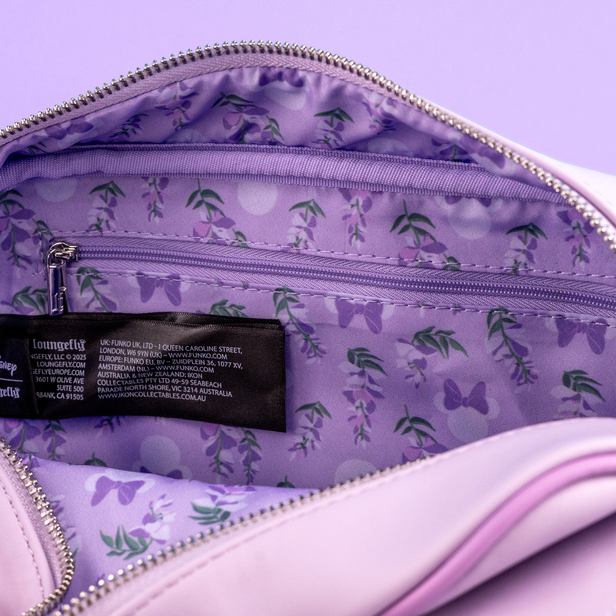 Loungefly x Disney Minnie Mouse Wisteria Floral Scented Crossbody - Image 5