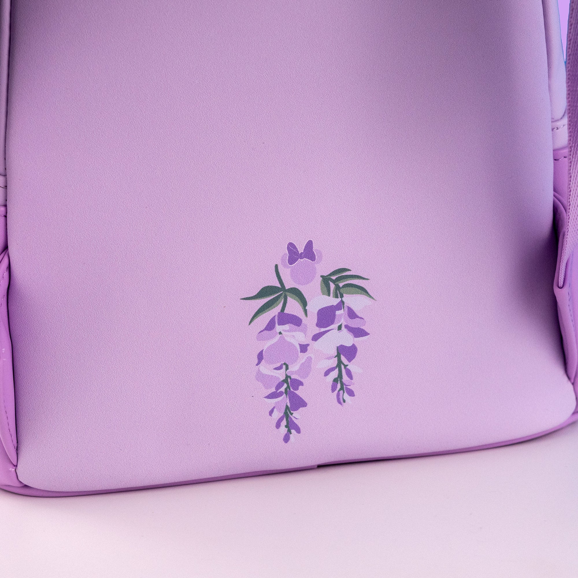 Loungefly x Disney Minnie Mouse Wisteria Floral Scented Mini Backpack - Image 6